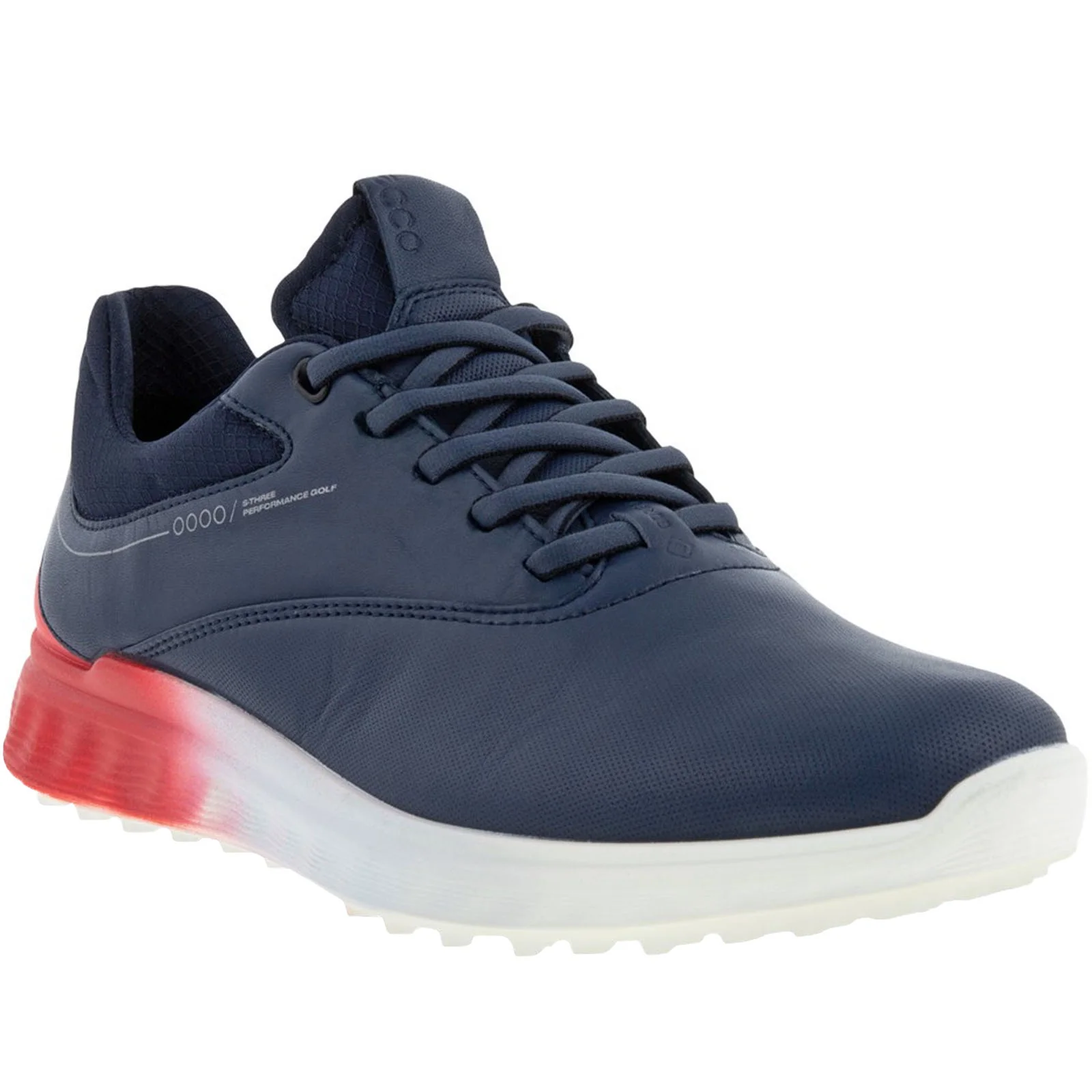 ECCO Womens S-Three Leather GORE-TEX Golf Shoes - Image 4