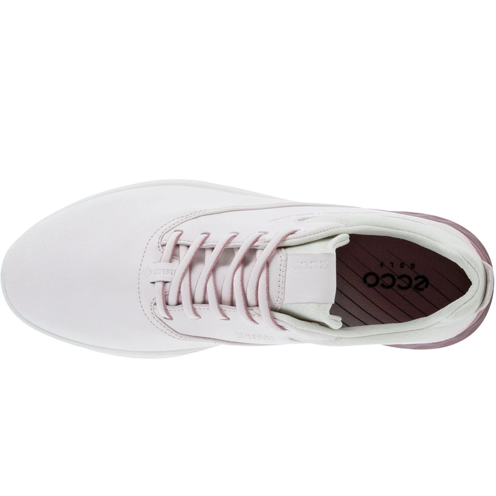 ECCO Womens S-Three Leather GORE-TEX Golf Shoes - Image 9