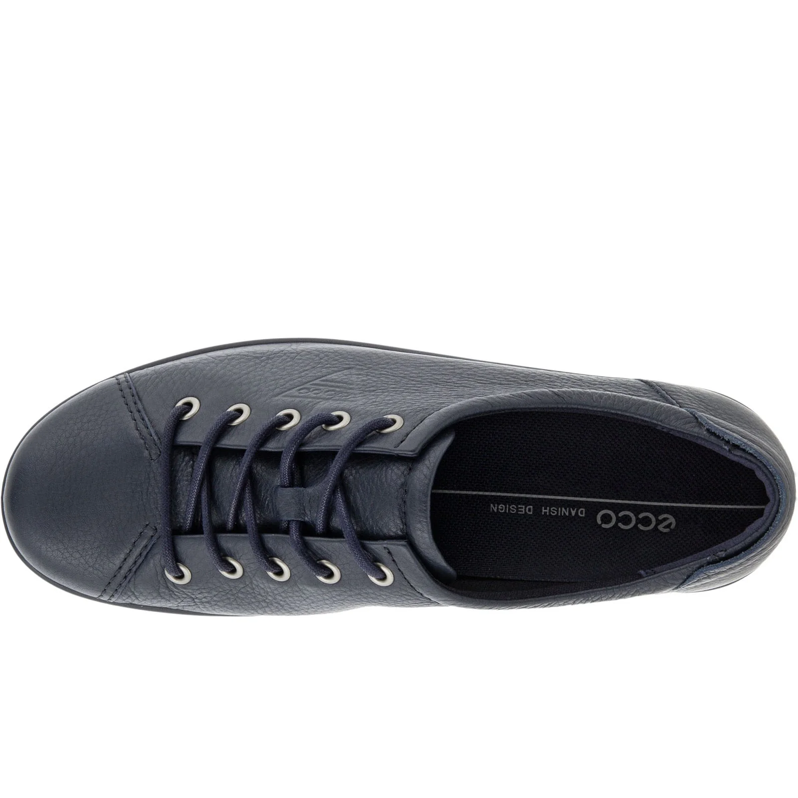 ECCO Womens Soft 2.0 Leather Trainers - Image 7