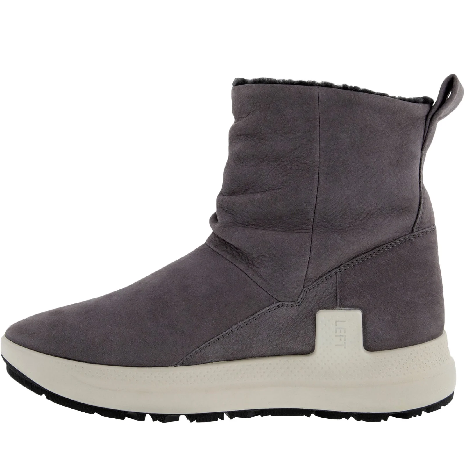 ECCO Womens Solice Mid Leather Water Repellent Boots - Image 5