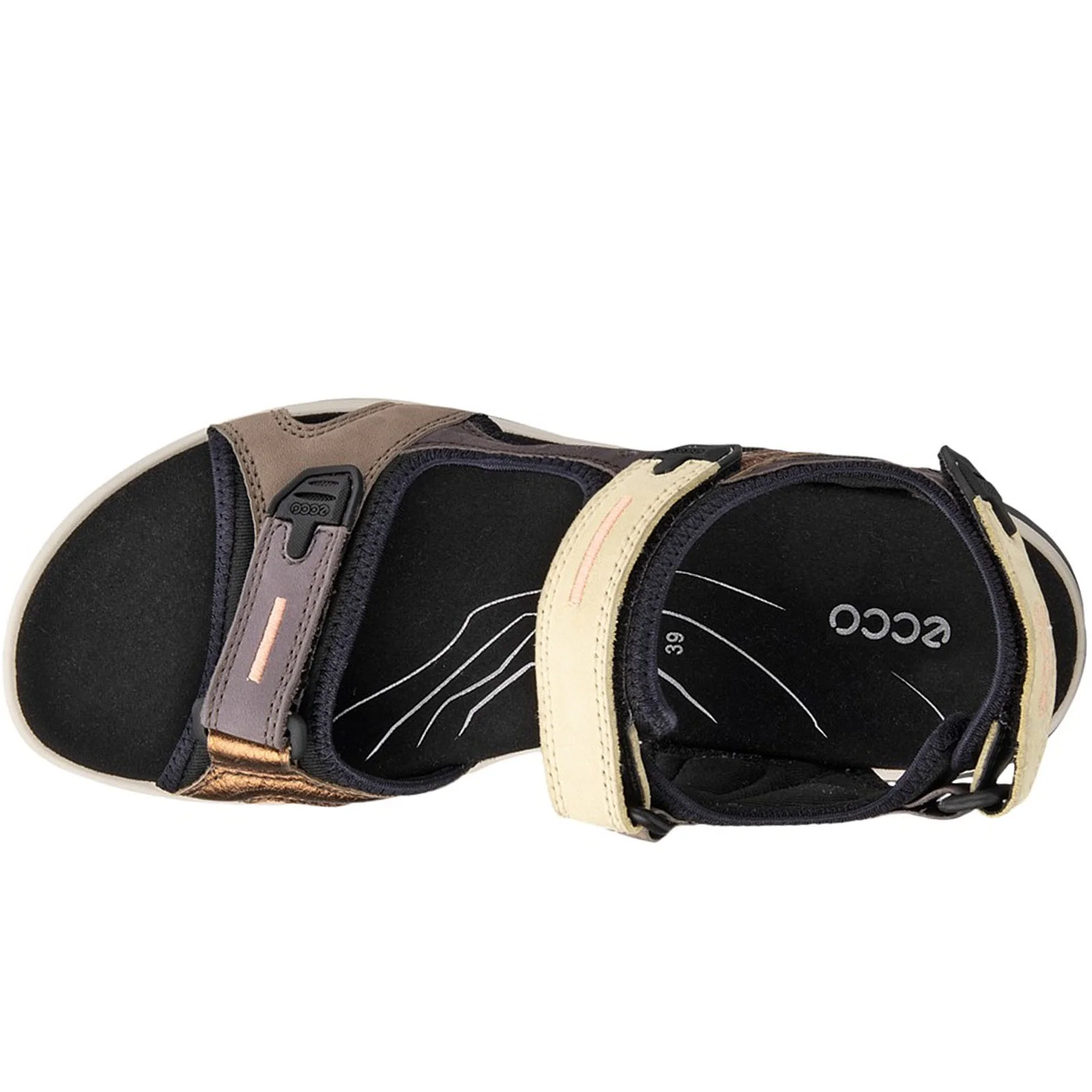 ECCO Womens Offroad Nubuck Outdoor Walking Sandals - Image 42