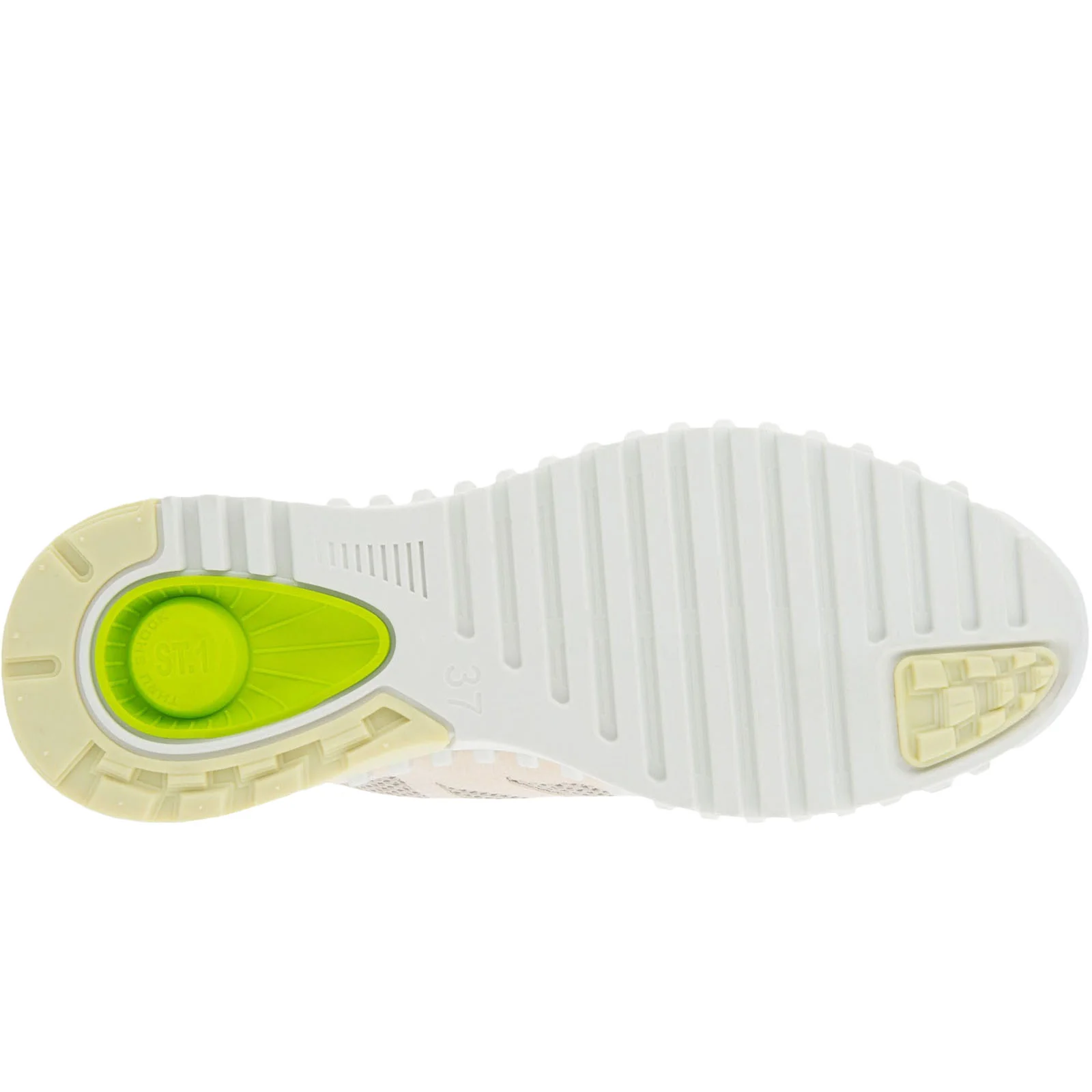 ECCO Womens ZipFlex Low Shock Thru Trainers - Limestone - Image 4