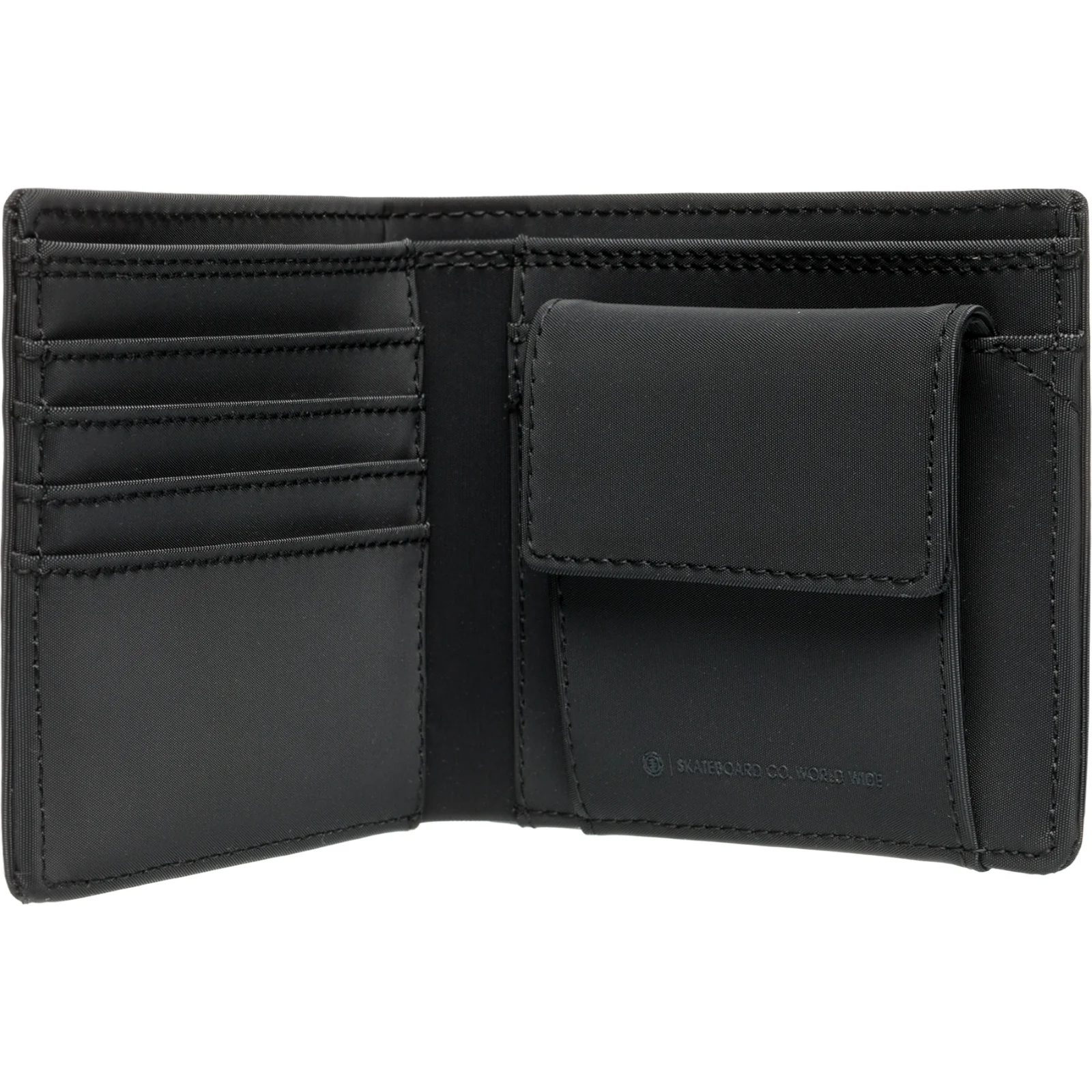 Element Mens Icon Strap Bi Fold Wallet - Flint Black - OS - Image 2