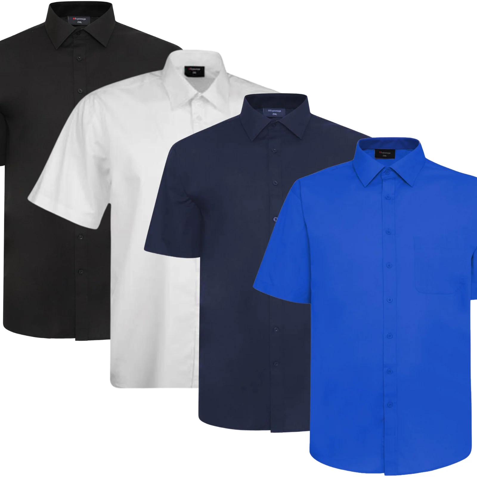 Espionage Mens Big and Tall Short Sleeve Shirt