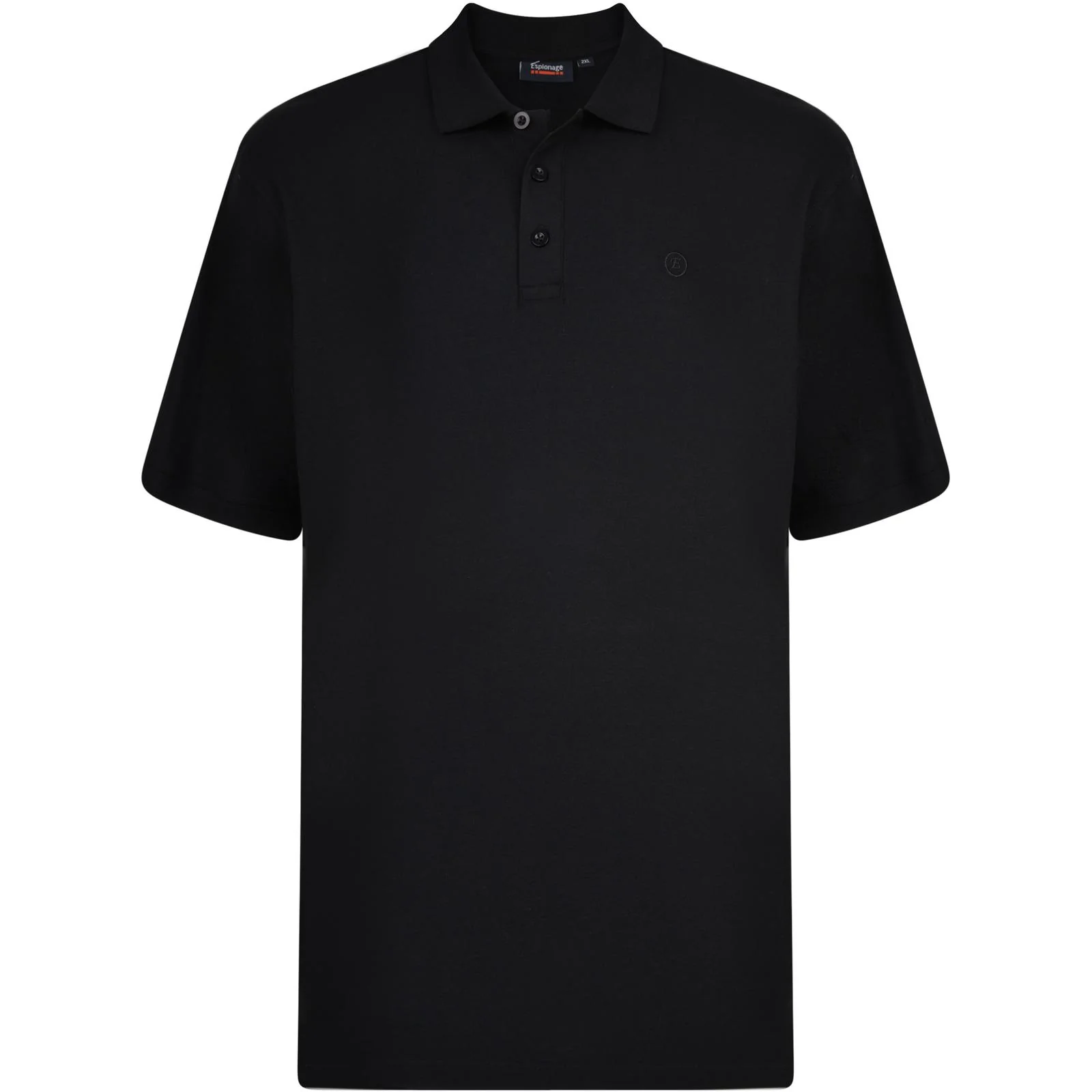 Espionage Mens Big & Tall Short Sleeve Polo Shirt - Image 2