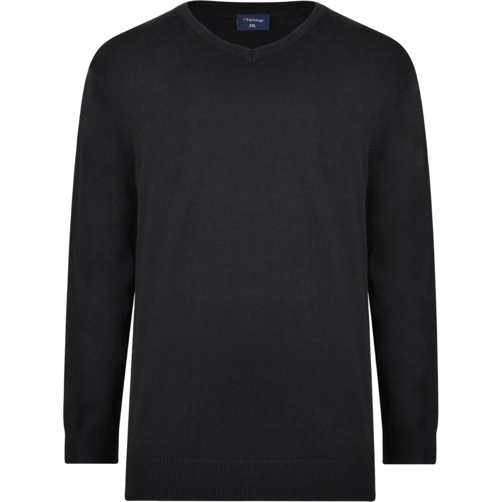 Espionage Mens V Neck Pullover Big & Tall Sweatshirt - Image 2