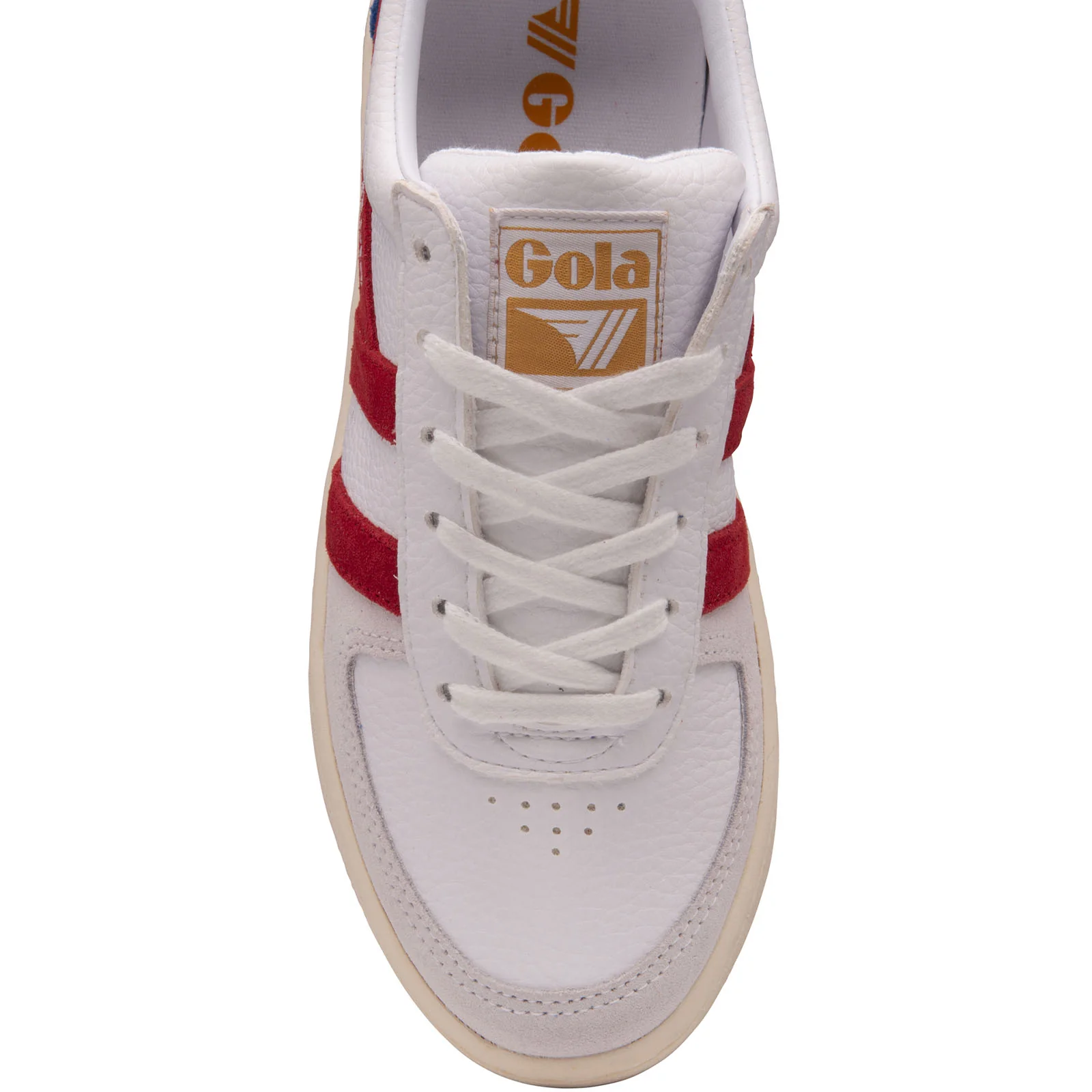 Gola Classic Womens Grandslam Trident Leather Trainers - Image 9