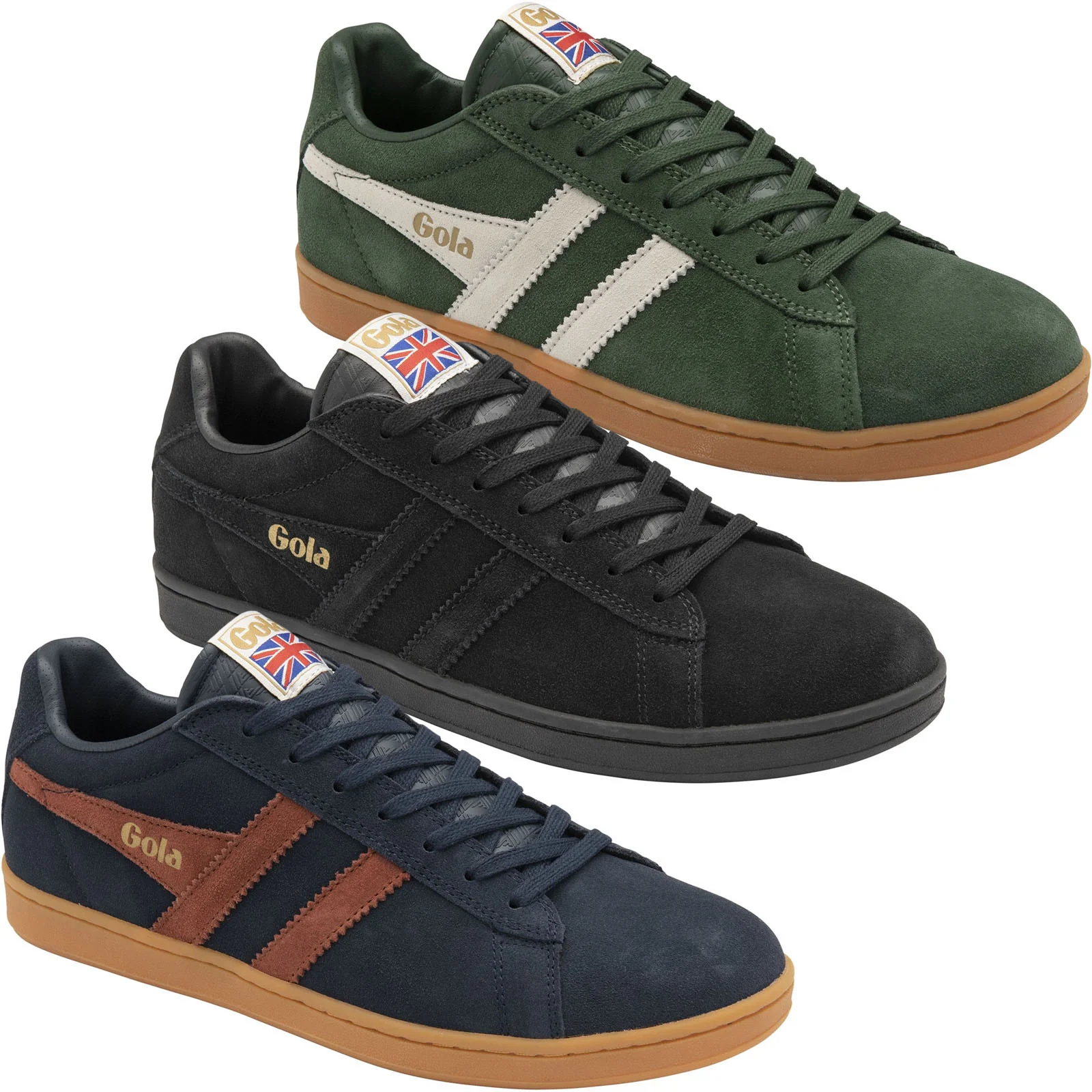Gola Classics Mens Equipe Suede Low Rise Trainers