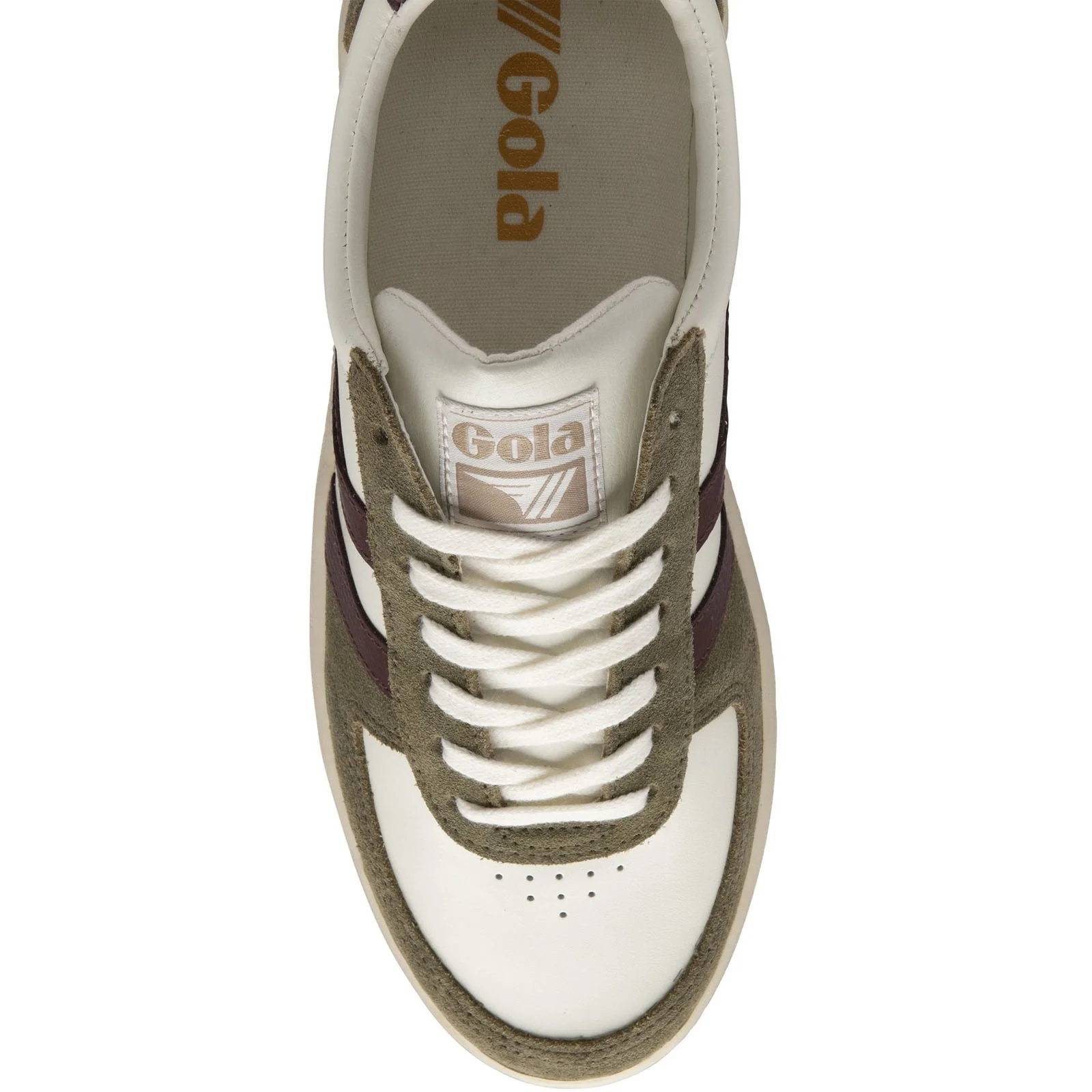 Gola Classics Mens Grandslam Quadrant Retro Trainers - Image 9