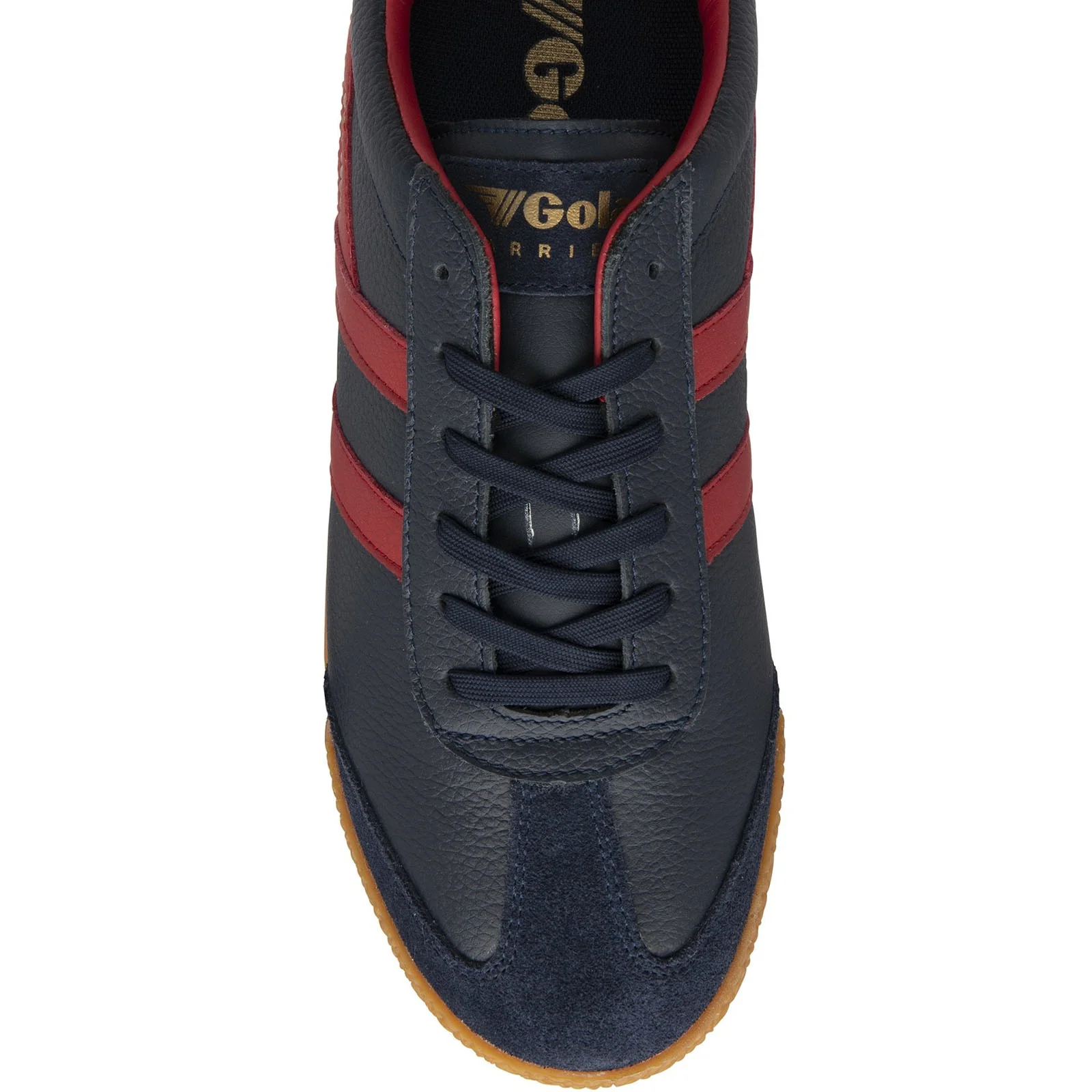 Gola Classics Mens Harrier Leather Trainers - Image 8