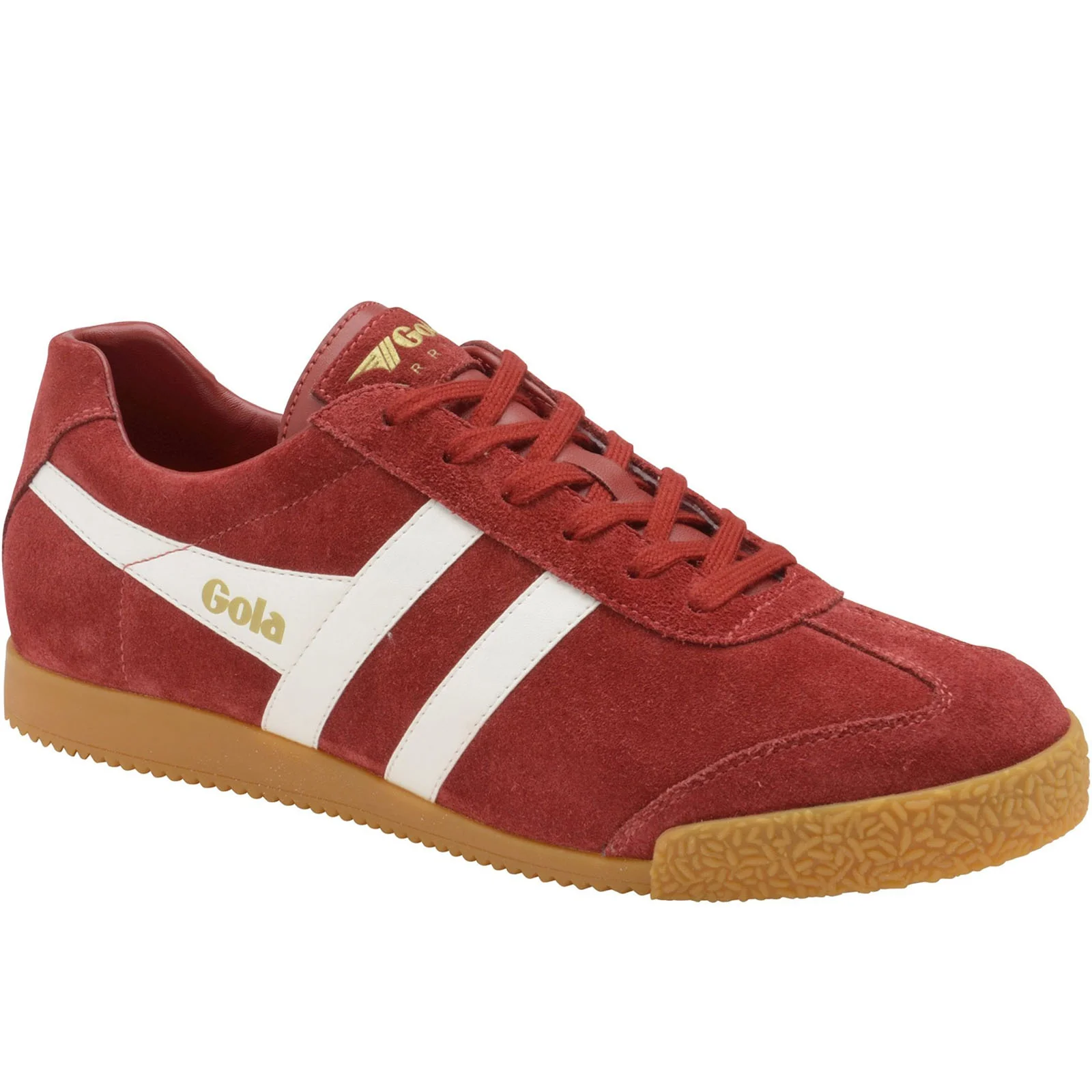 Gola Classics Mens Harrier Retro Low Rise Suede Trainers - Image 4
