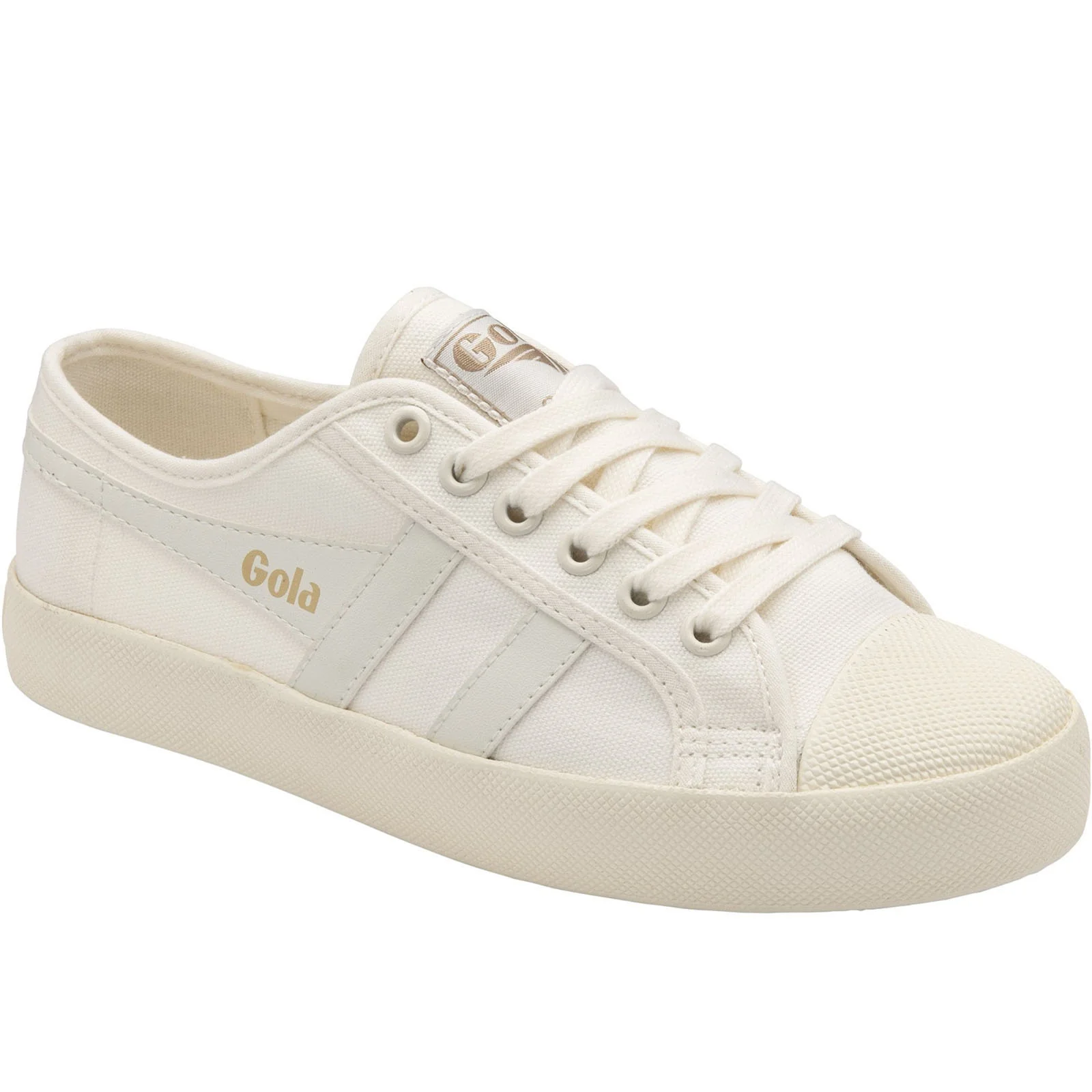 Gola Classics Womens Coaster Canvas Plimsoll Trainers - Image 2