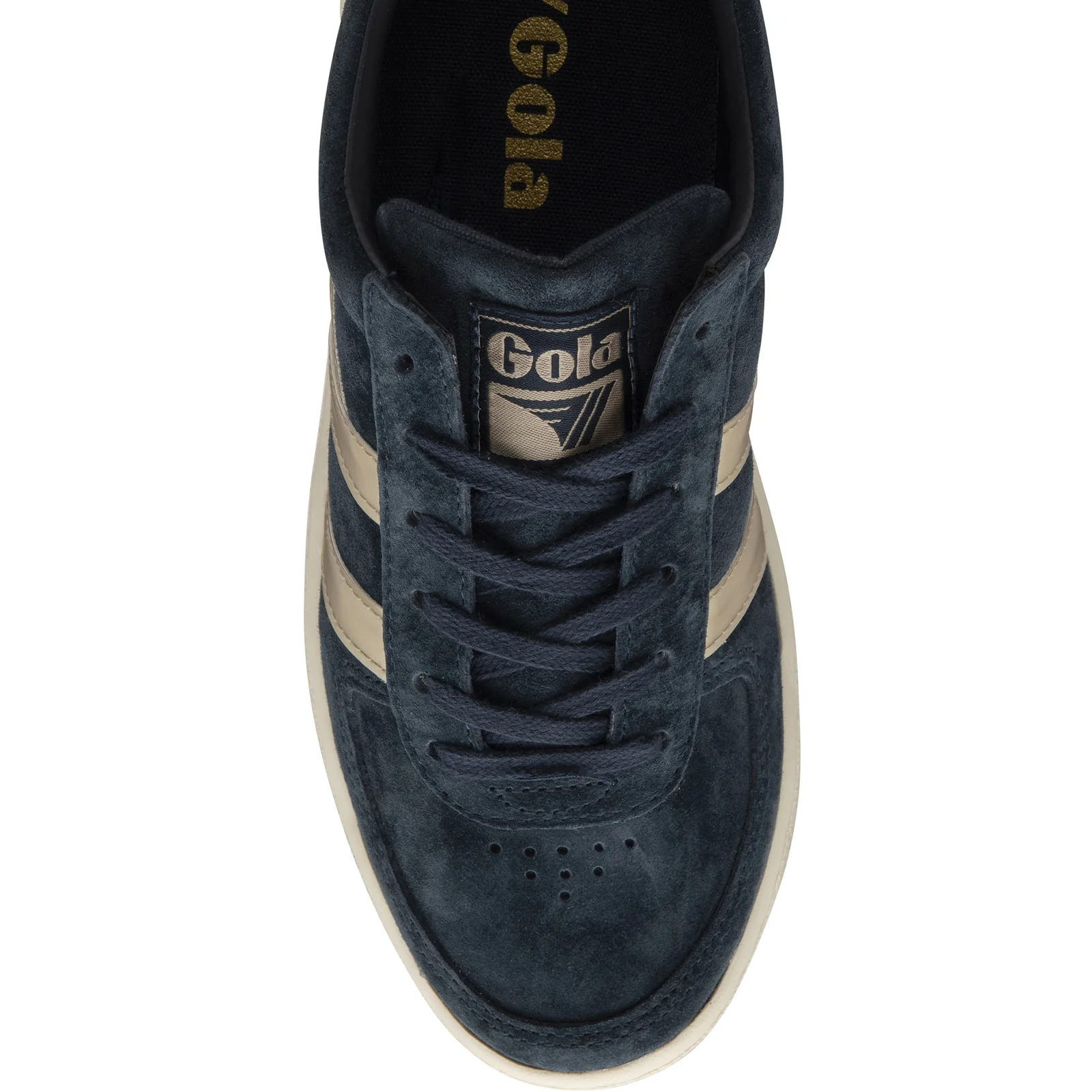 Gola Classics Womens Grandslam Pearl Suede Trainers - Image 7