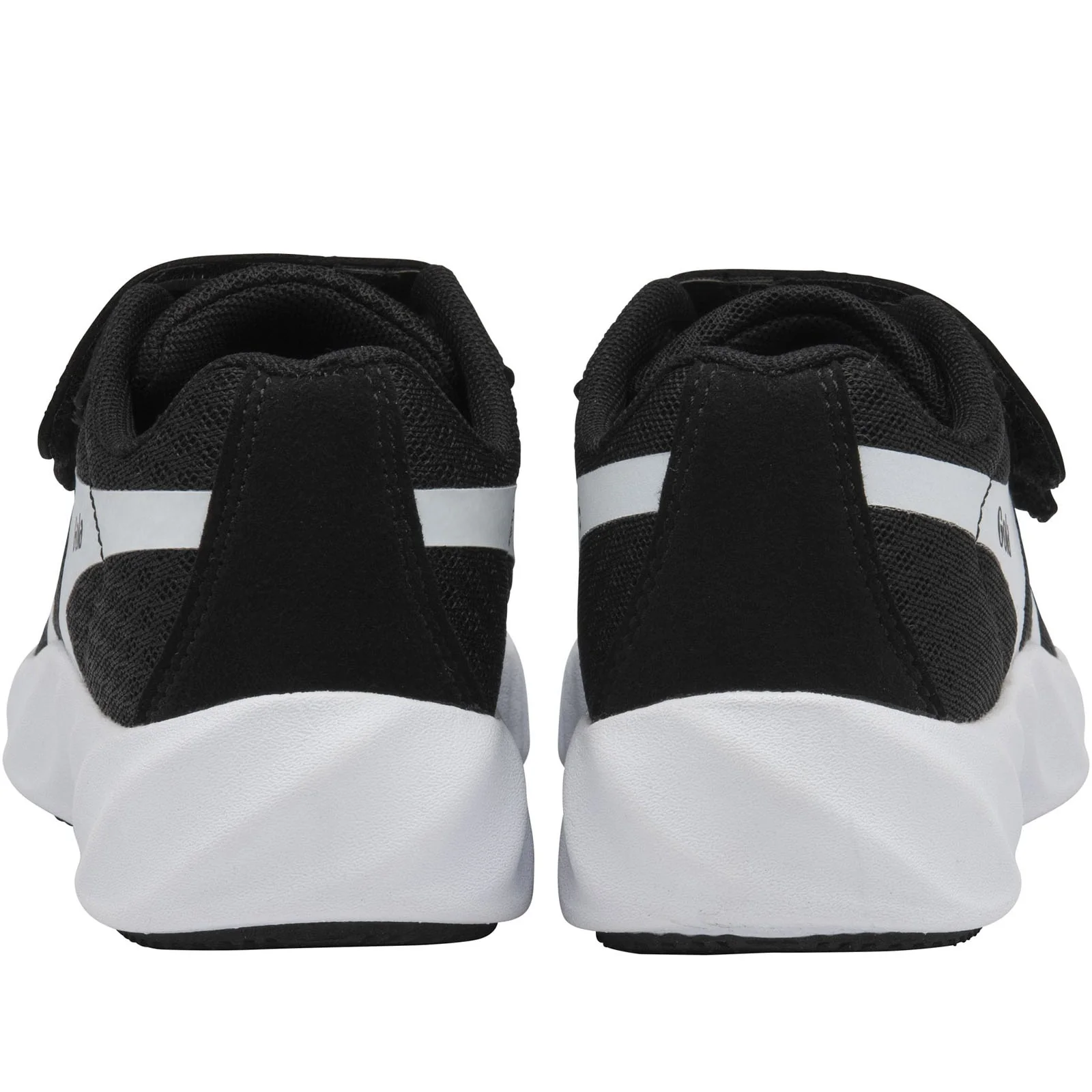 Gola Performance Kids Draken Twin Bar QF Hook & Loop Trainers - Black/White - Image 4