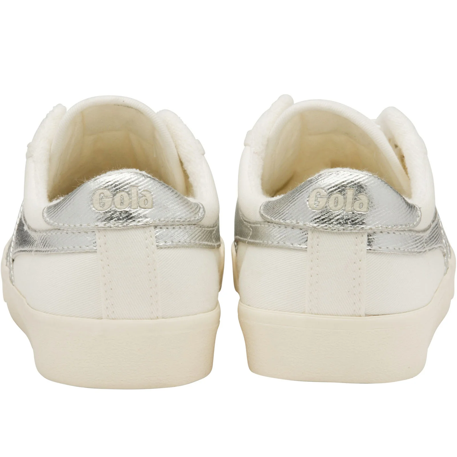Gola Womens Tennis Mark Cox Canvas Trainers - Image 12