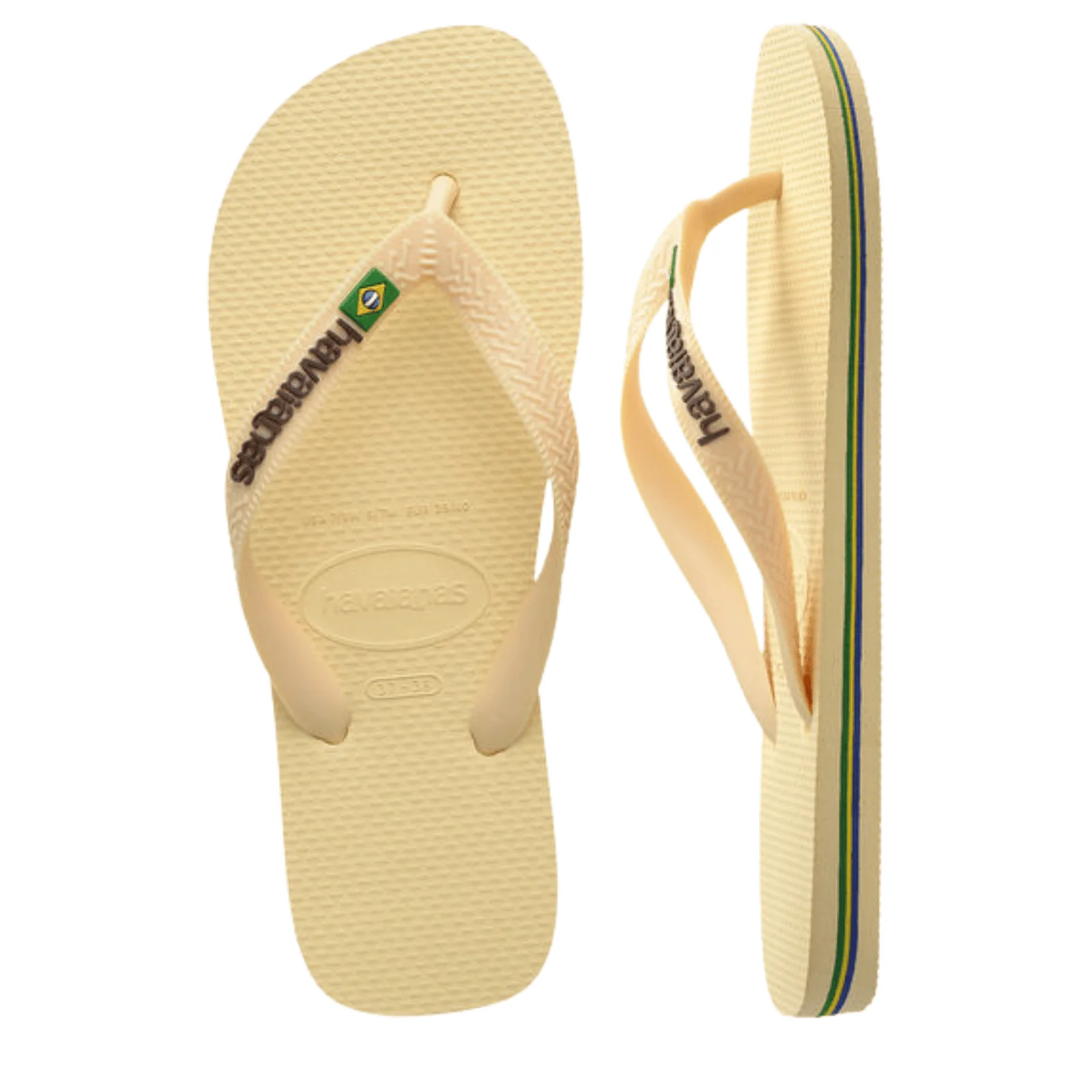 Havaianas Brasil Logo Flip Flops - Image 80