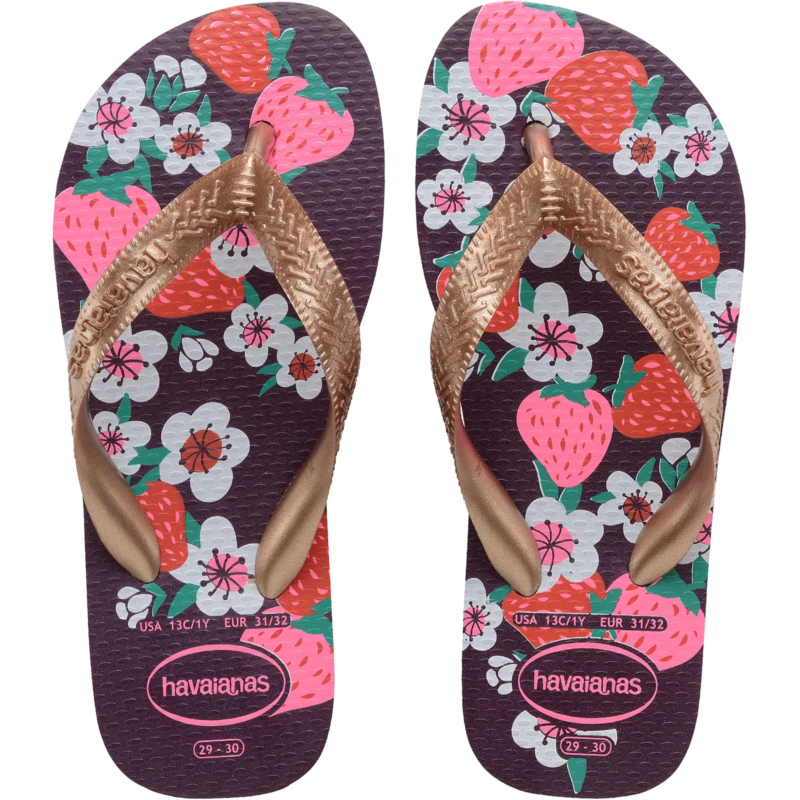 Havaianas Kids Flores Flip Flops - Image 5