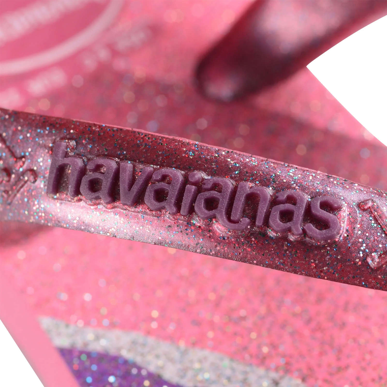 Havaianas Kids Baby Palette Glow Flip Flops - Velvet Rose - Image 5