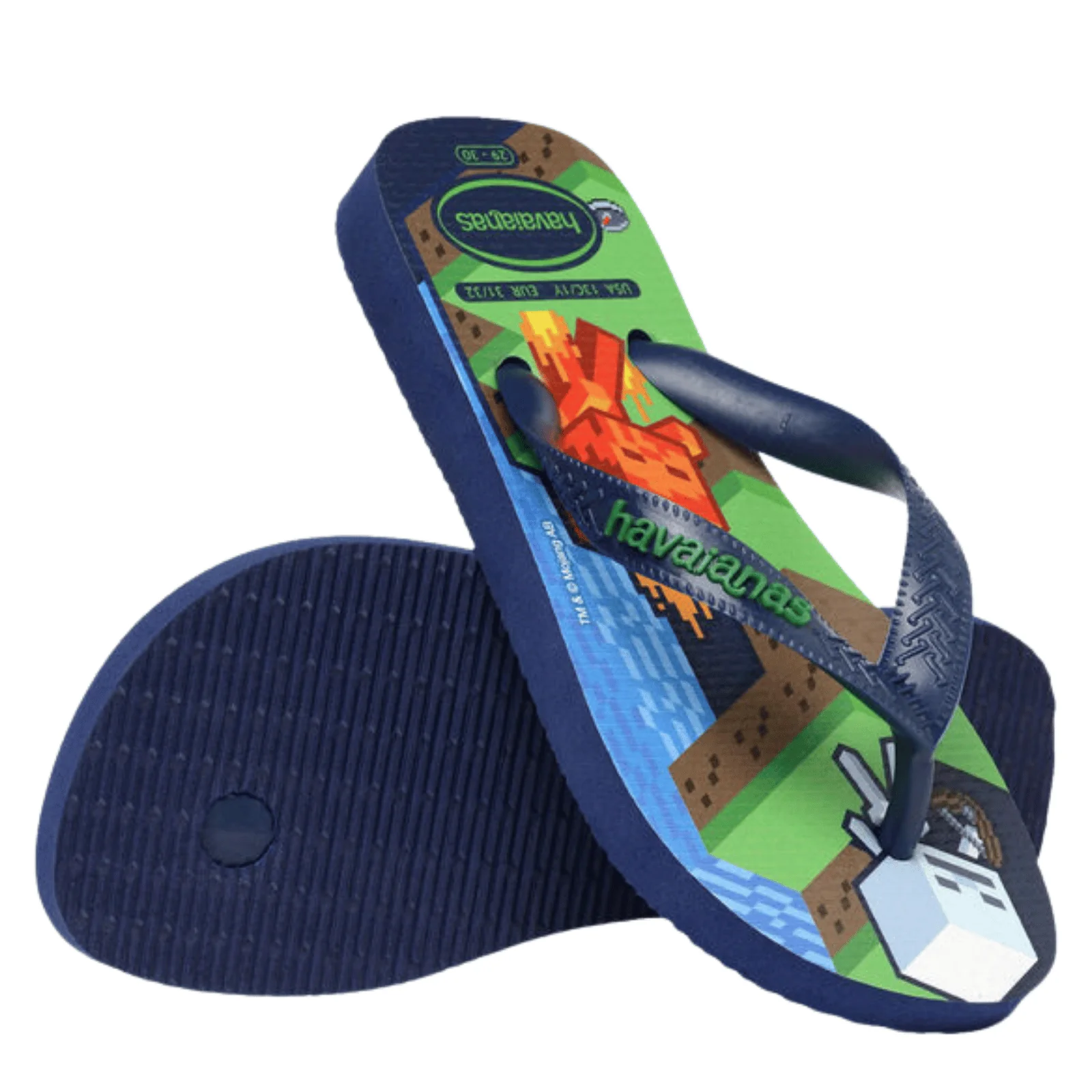 Havaianas Kids Minecraft Flip Flops - Image 4