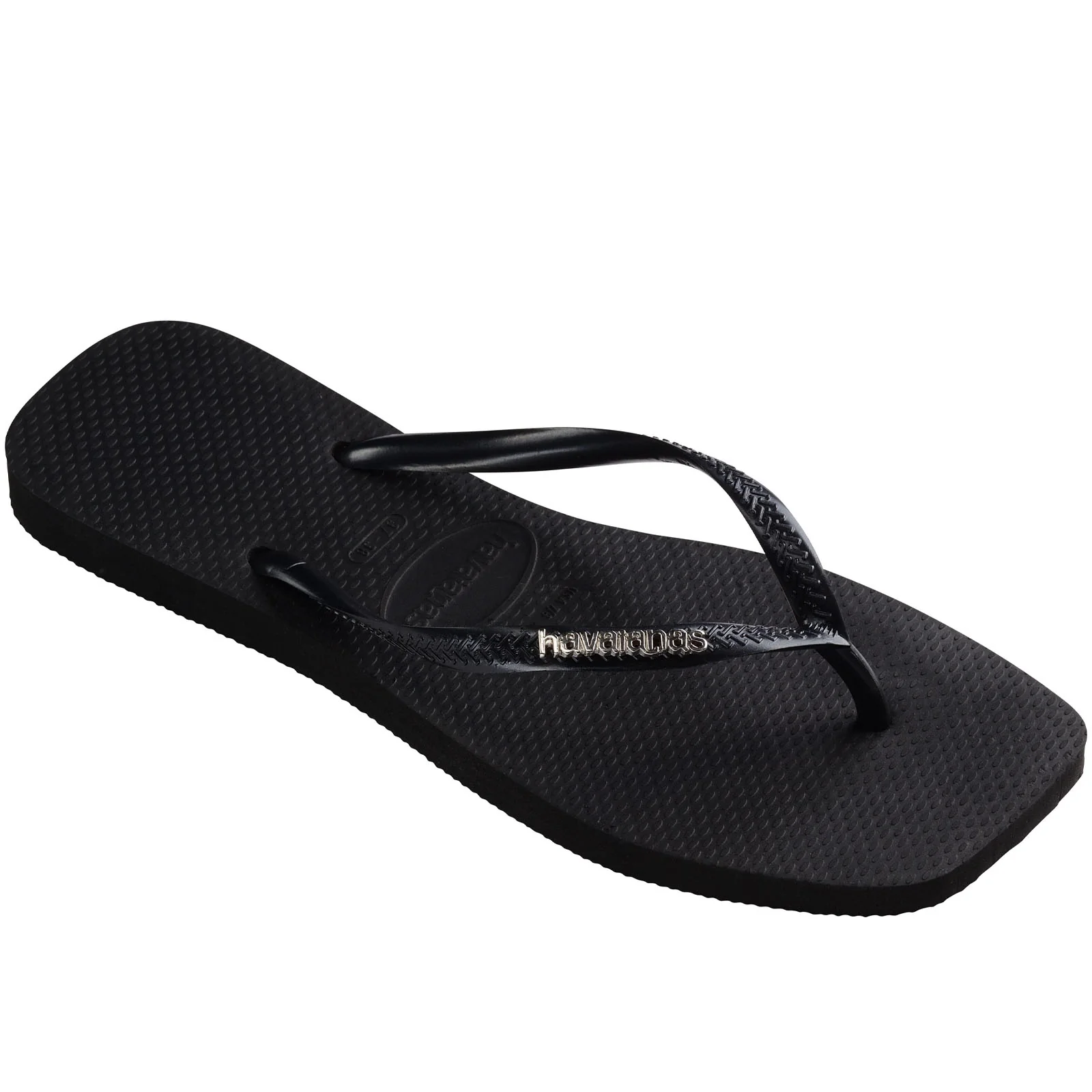 Havaianas Square Logo Metallic Flip Flops - Image 10