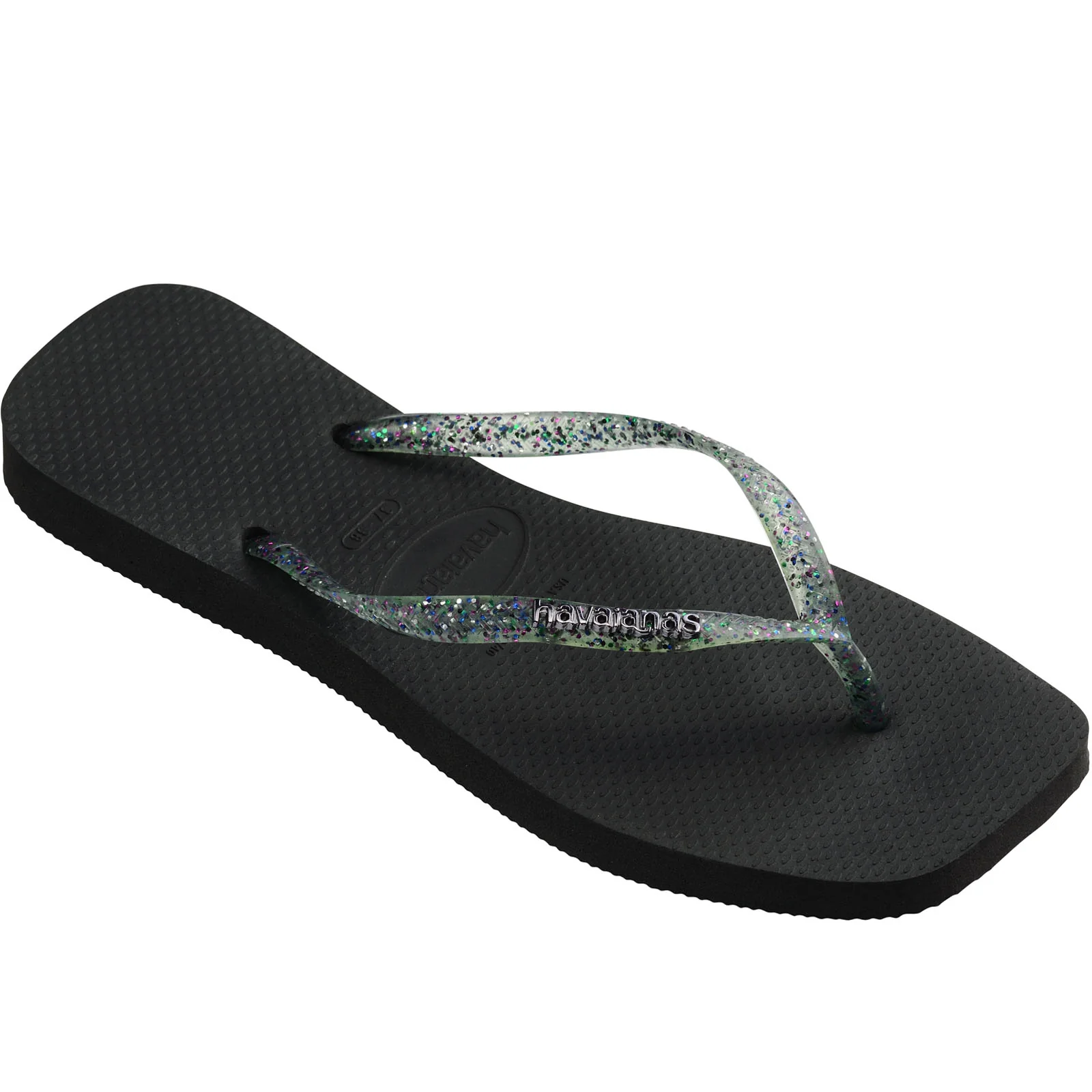 Havaianas Square Logo Metallic Flip Flops - Image 13