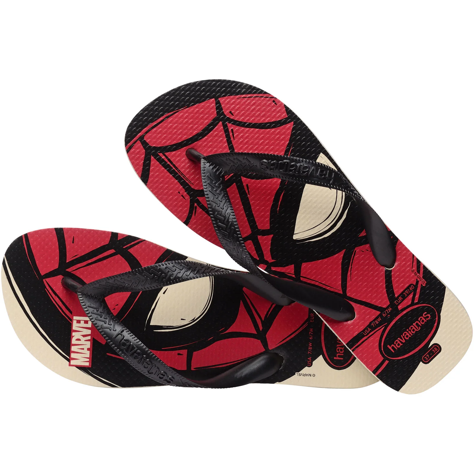 Havaianas Top Marvel Logomania Flip Flops - Image 8