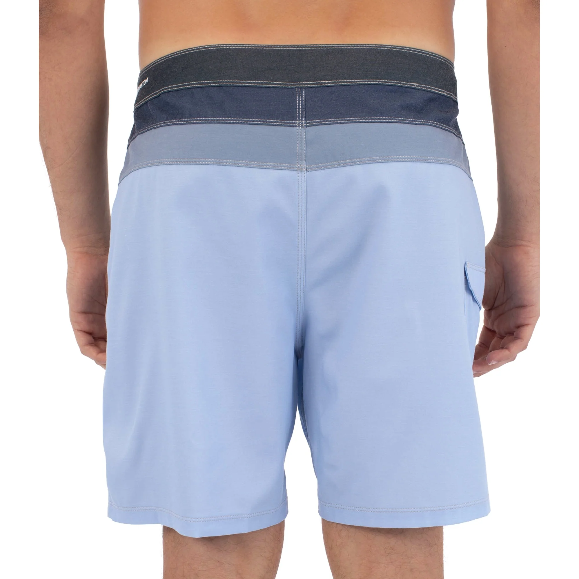 Hurley Mens Phantom Naturals Pieced 18" Boardshorts - Image 5