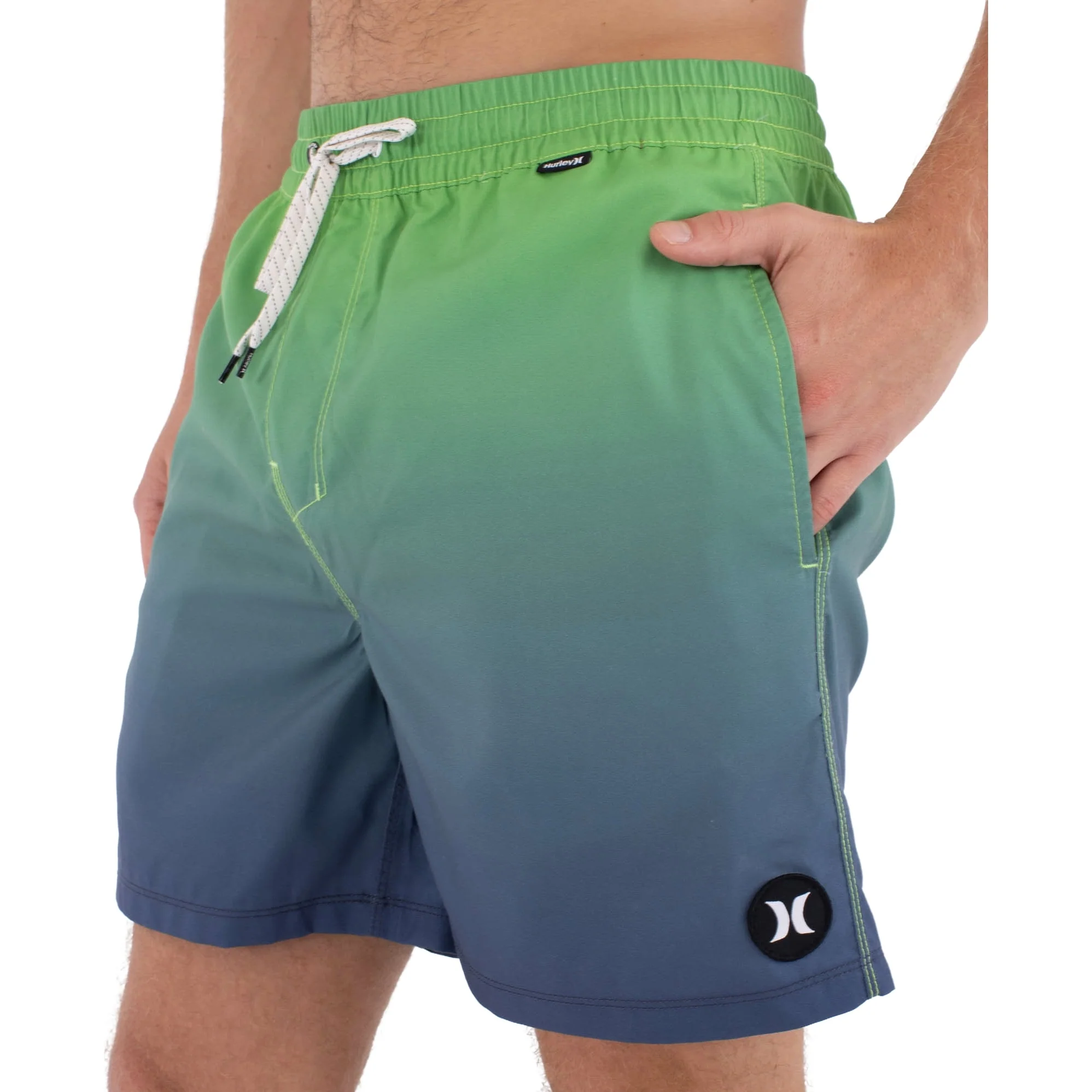 Hurley Mens Volley Icon Degradee 17" Boardshorts - Image 6