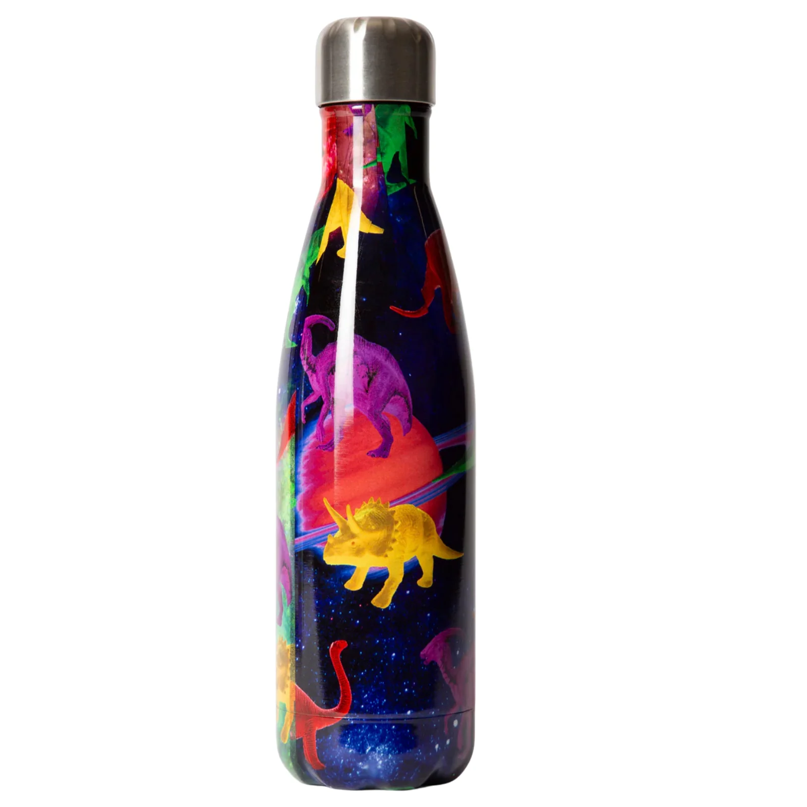 Hype Multi Space Dinosaurs Water Bottle - Multi - Image 2