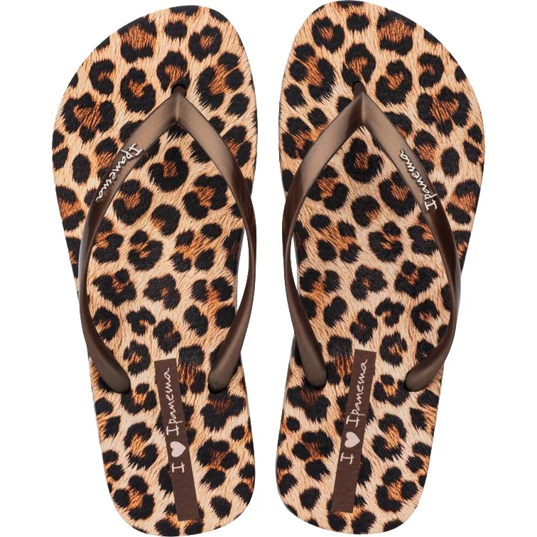 Ipanema Womens Animal Print VII Fem Flip Flops - Image 2
