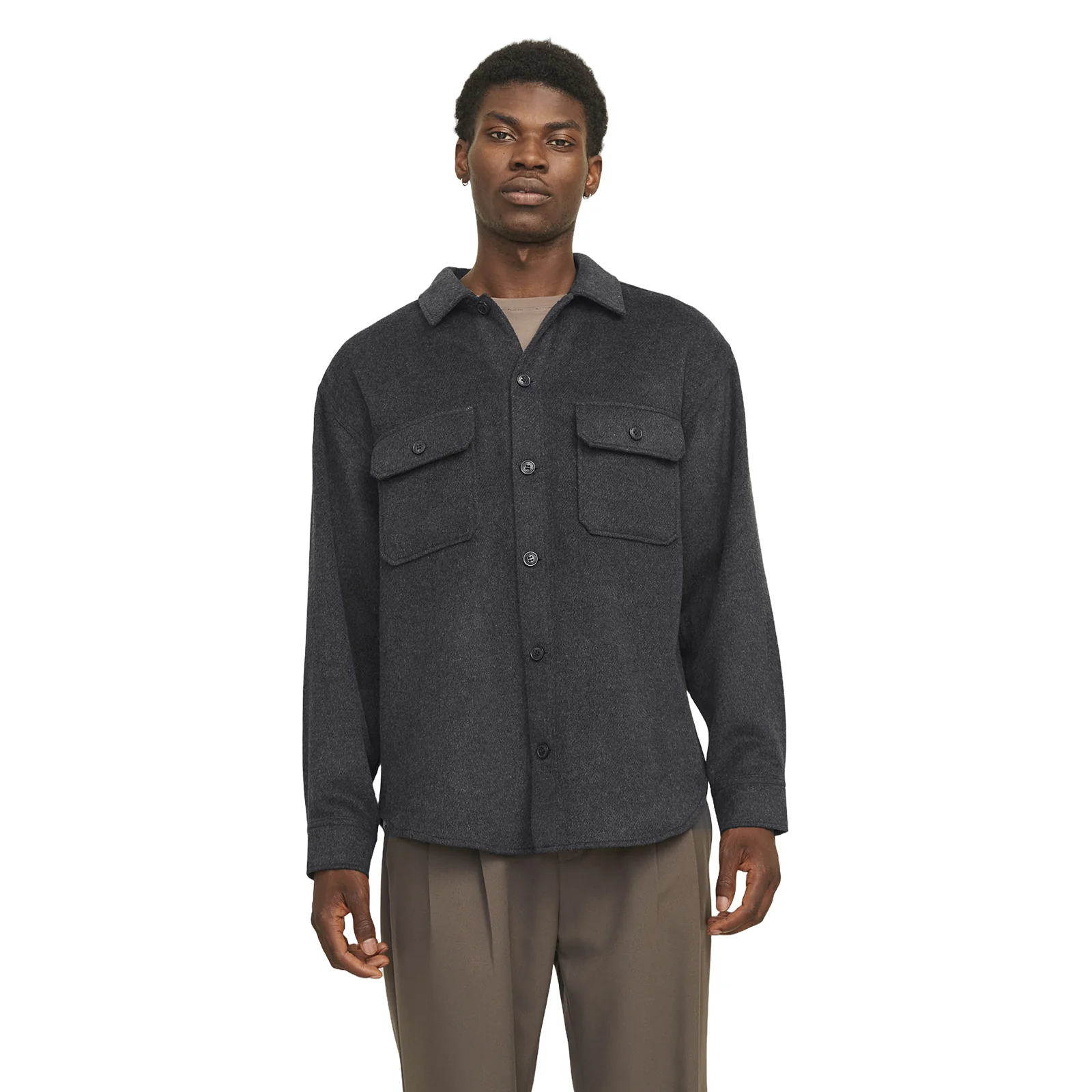 Jack & Jones Mens Bradley Ollie Long Sleeve Shirt - Image 2