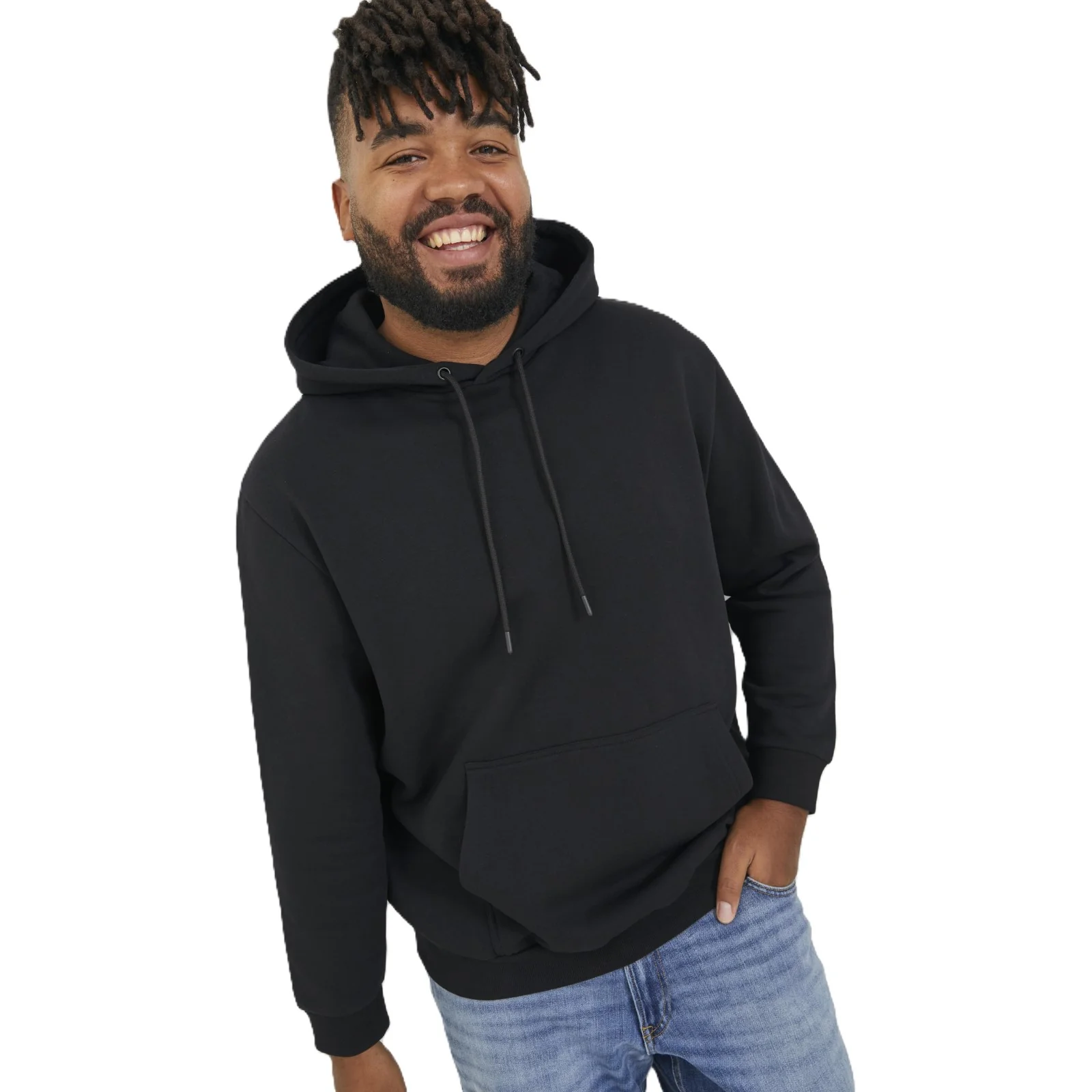 Jack & Jones Mens Bradley Sweat  Big & Tall Hoodie - Image 14