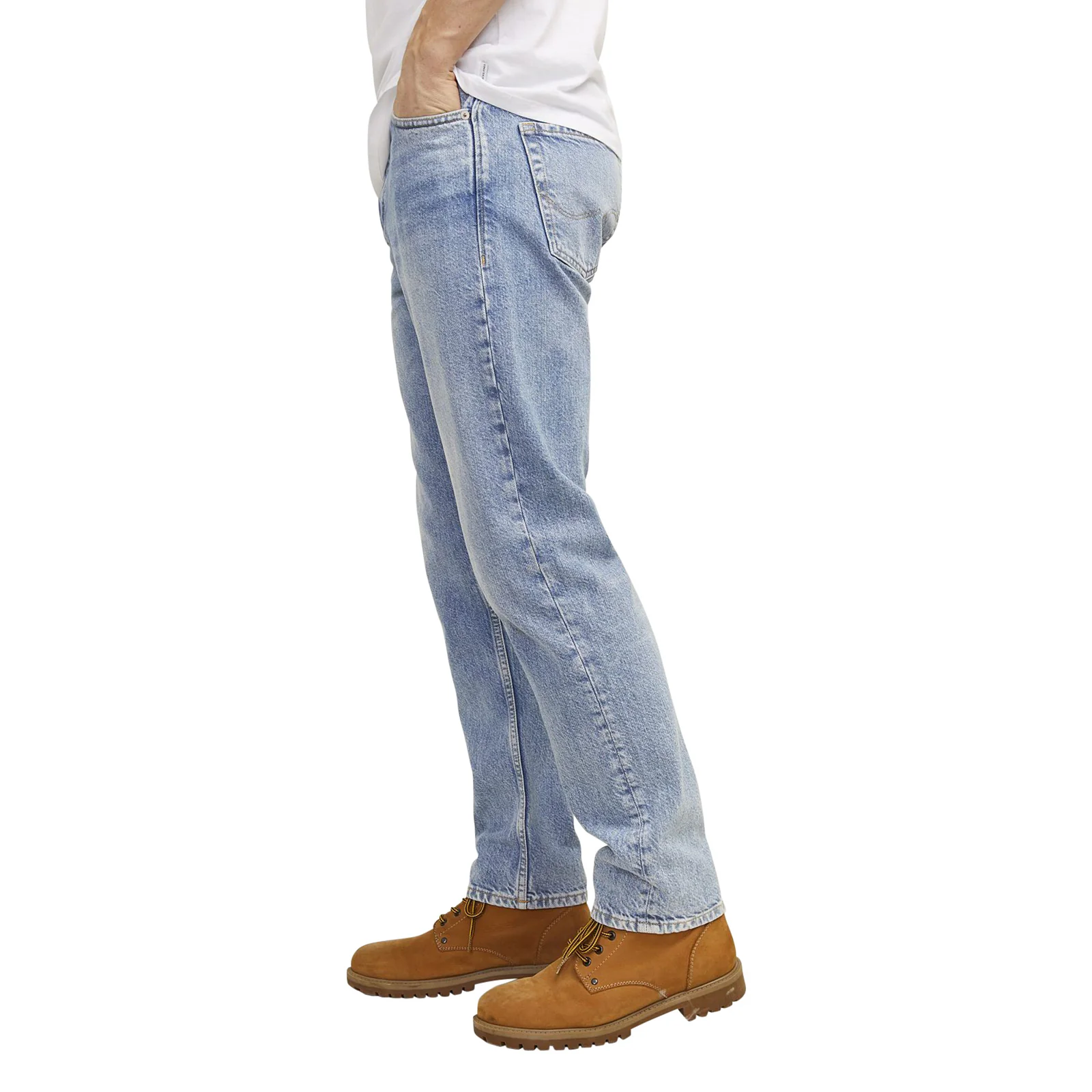 Jack & Jones Mens Chris Original Sbd 920 Relaxed Fit Jeans - Image 6