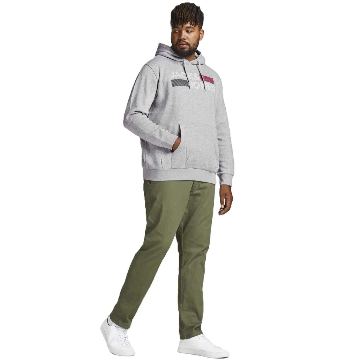Jack & Jones Mens Corp Big & Tall Pullover Hoodie - Image 20