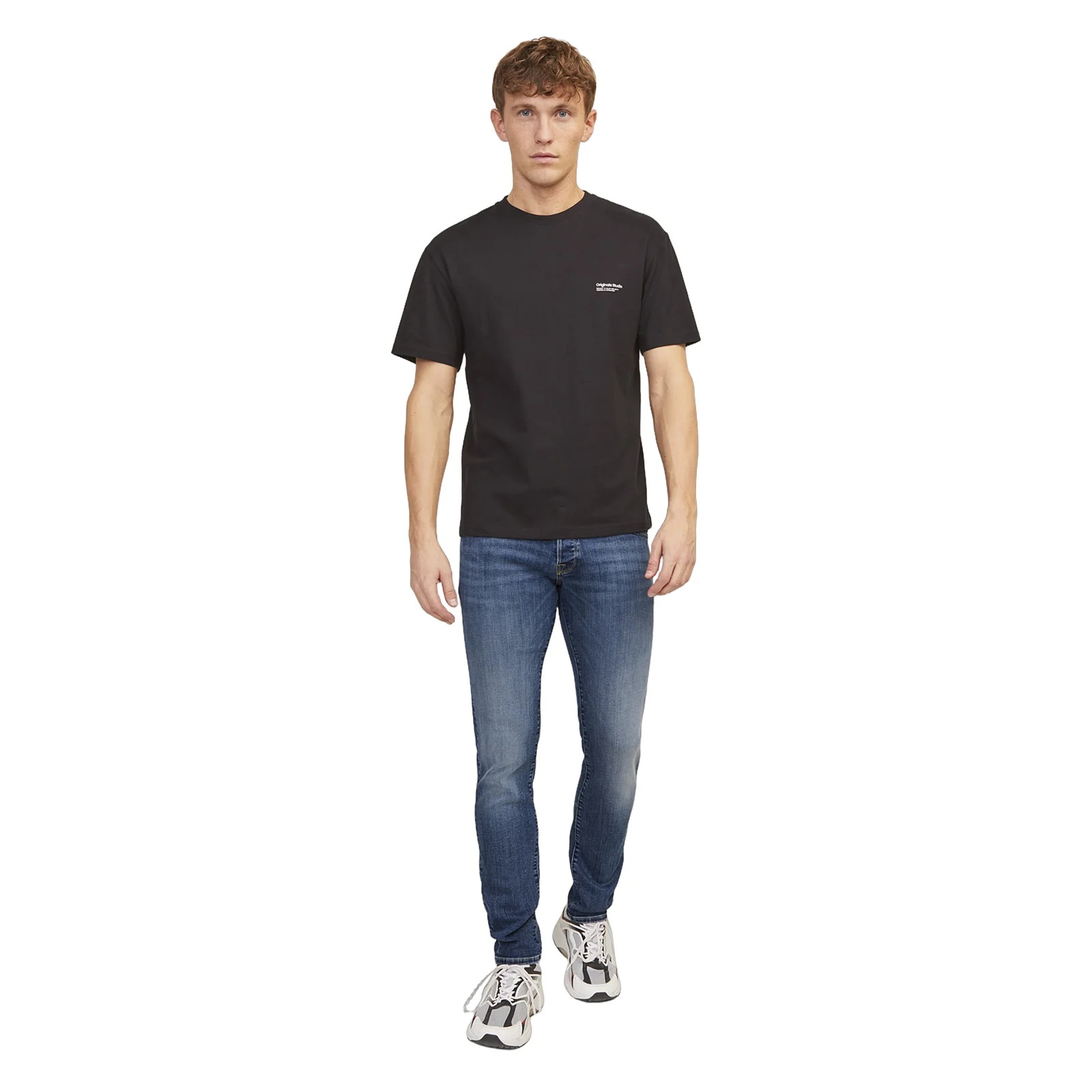 Jack & Jones Mens Glenn Fox 50Sps Cb 036 Slim Fit Jeans - Image 2