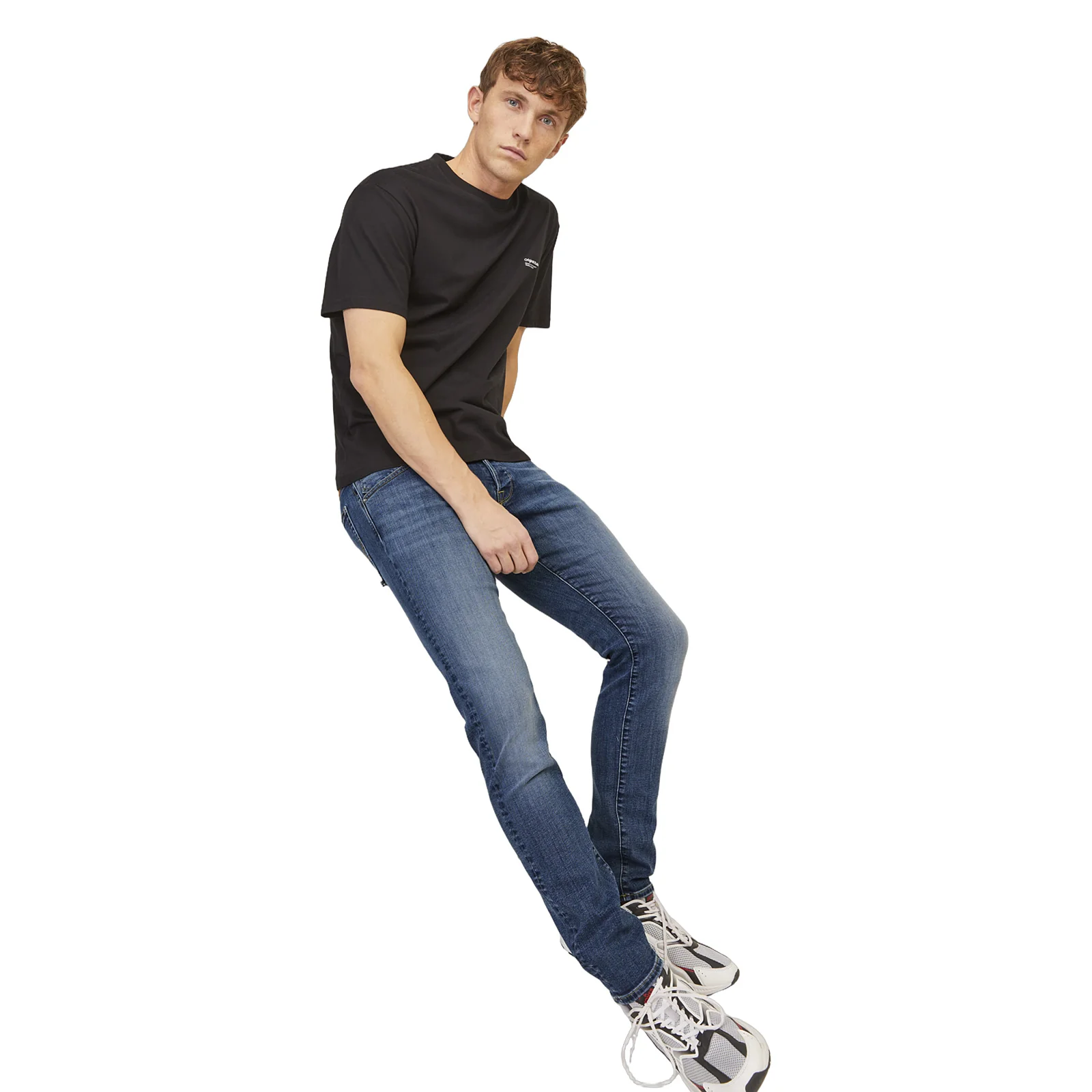 Jack & Jones Mens Glenn Fox 50Sps Cb 036 Slim Fit Jeans - Image 4