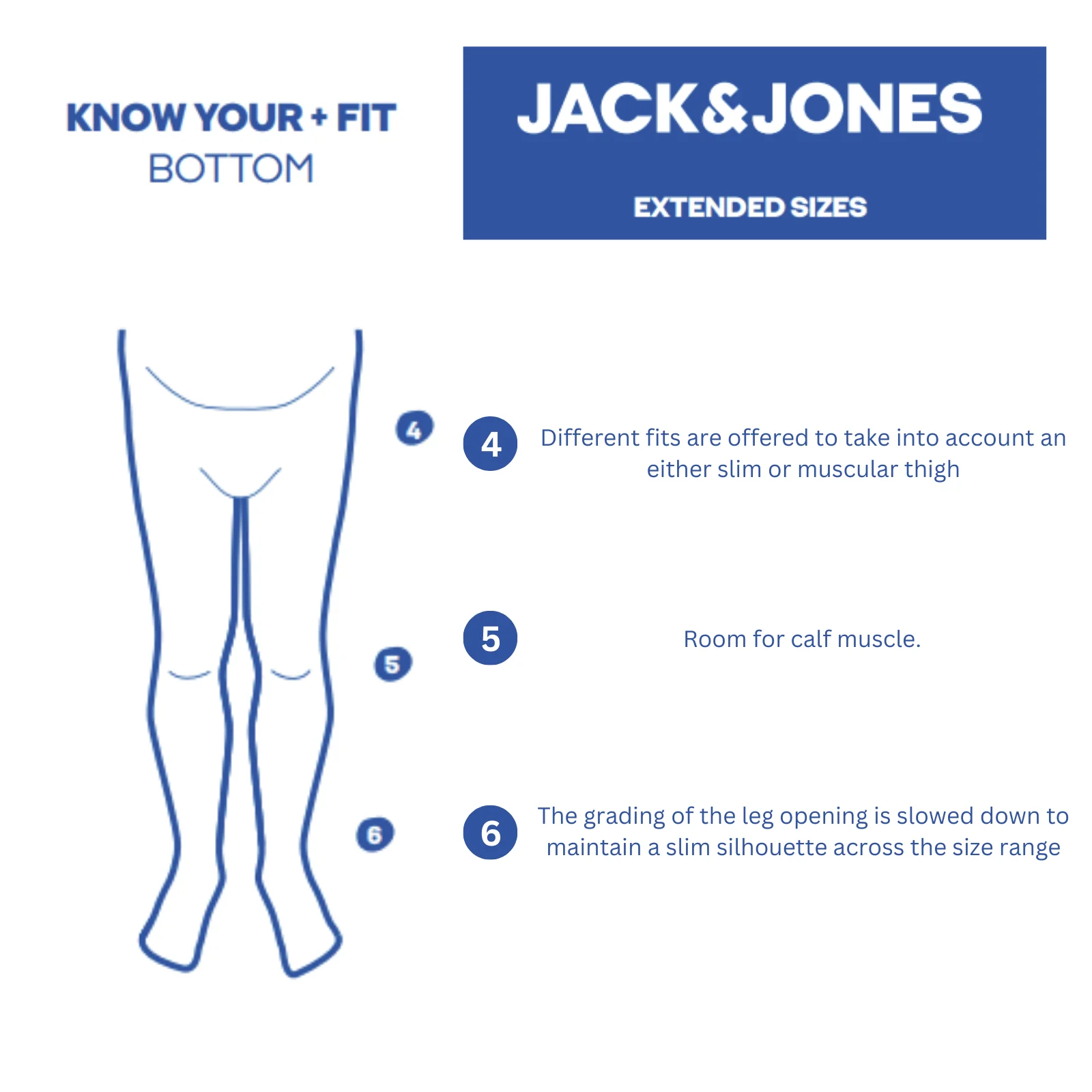 Jack & Jones Mens Gordon Big & Tall Sweatpants - Image 4