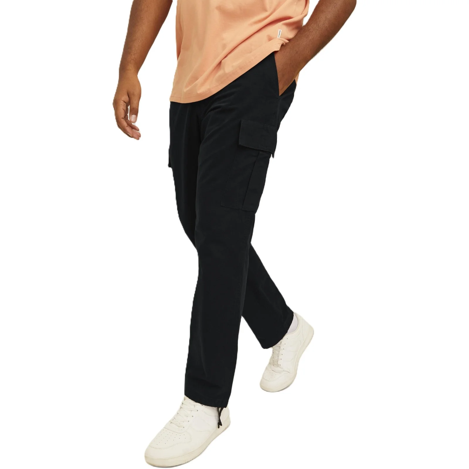 Jack & Jones Mens Kane Barkley Big & Tall Cargos - Image 5