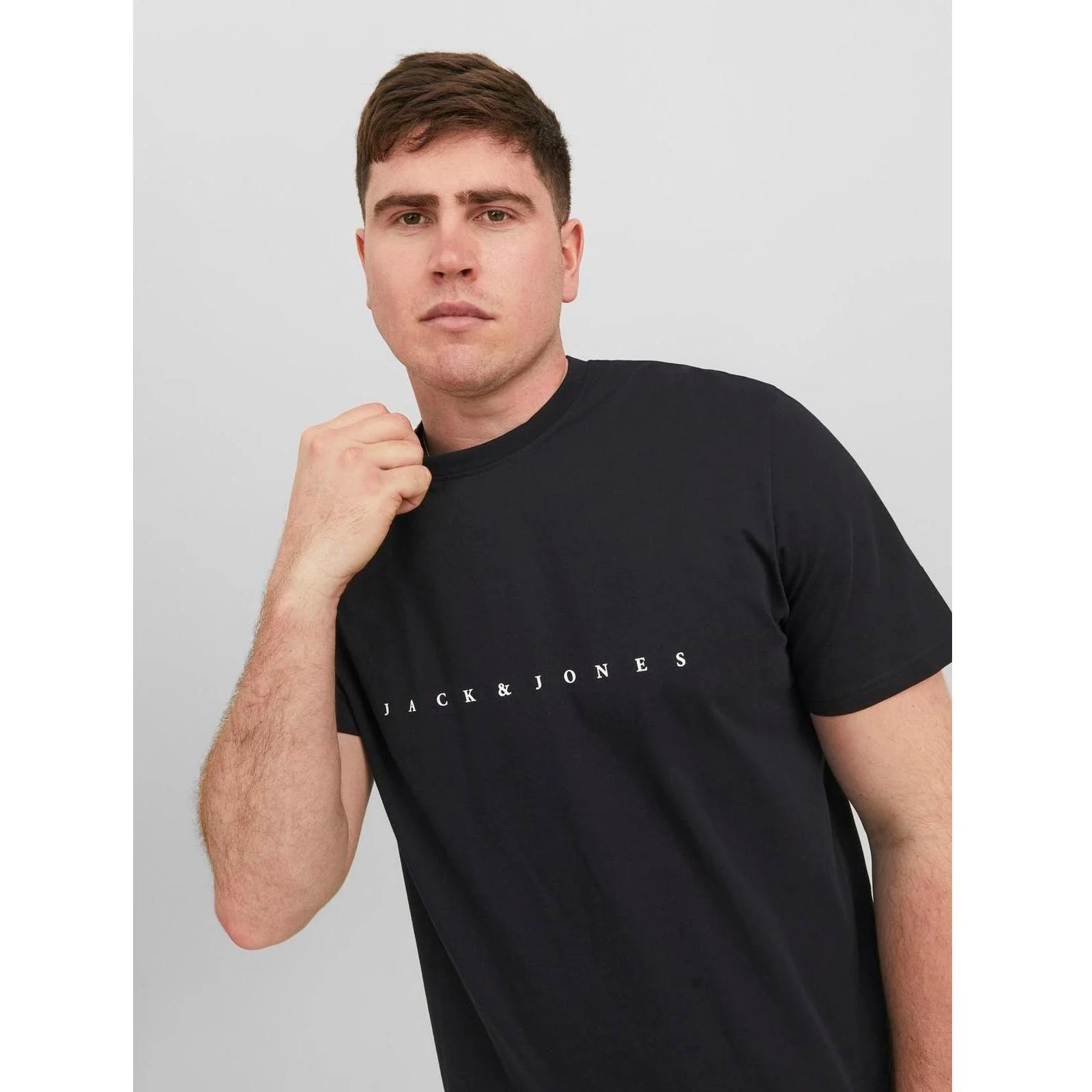 Jack & Jones Mens Star Big & Tall Short Sleeve T-Shirt - Image 9