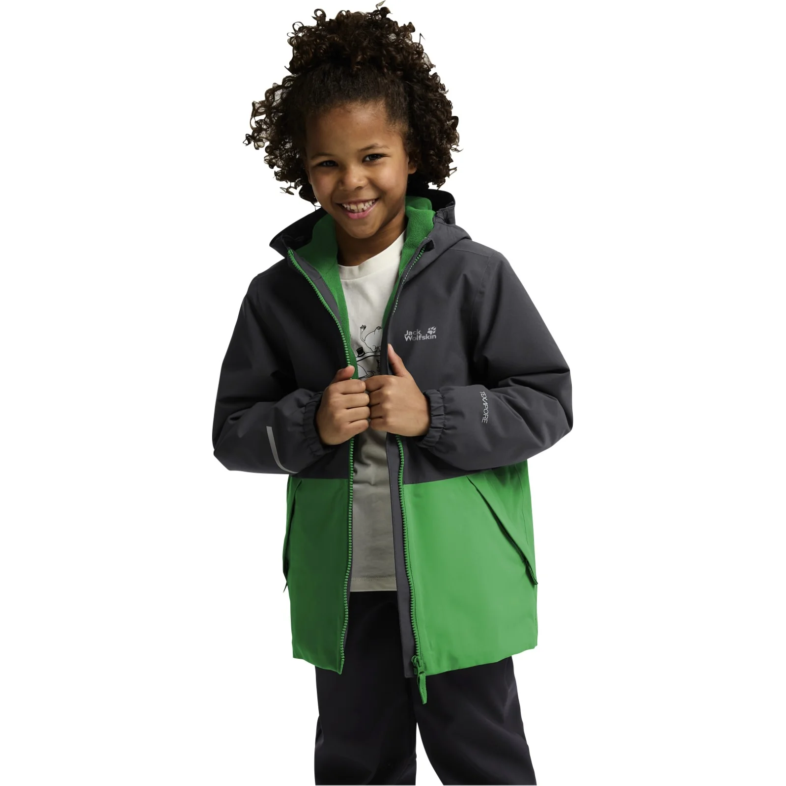 Jack Wolfskin Kids Snow Days Waterproof Jacket - Image 9