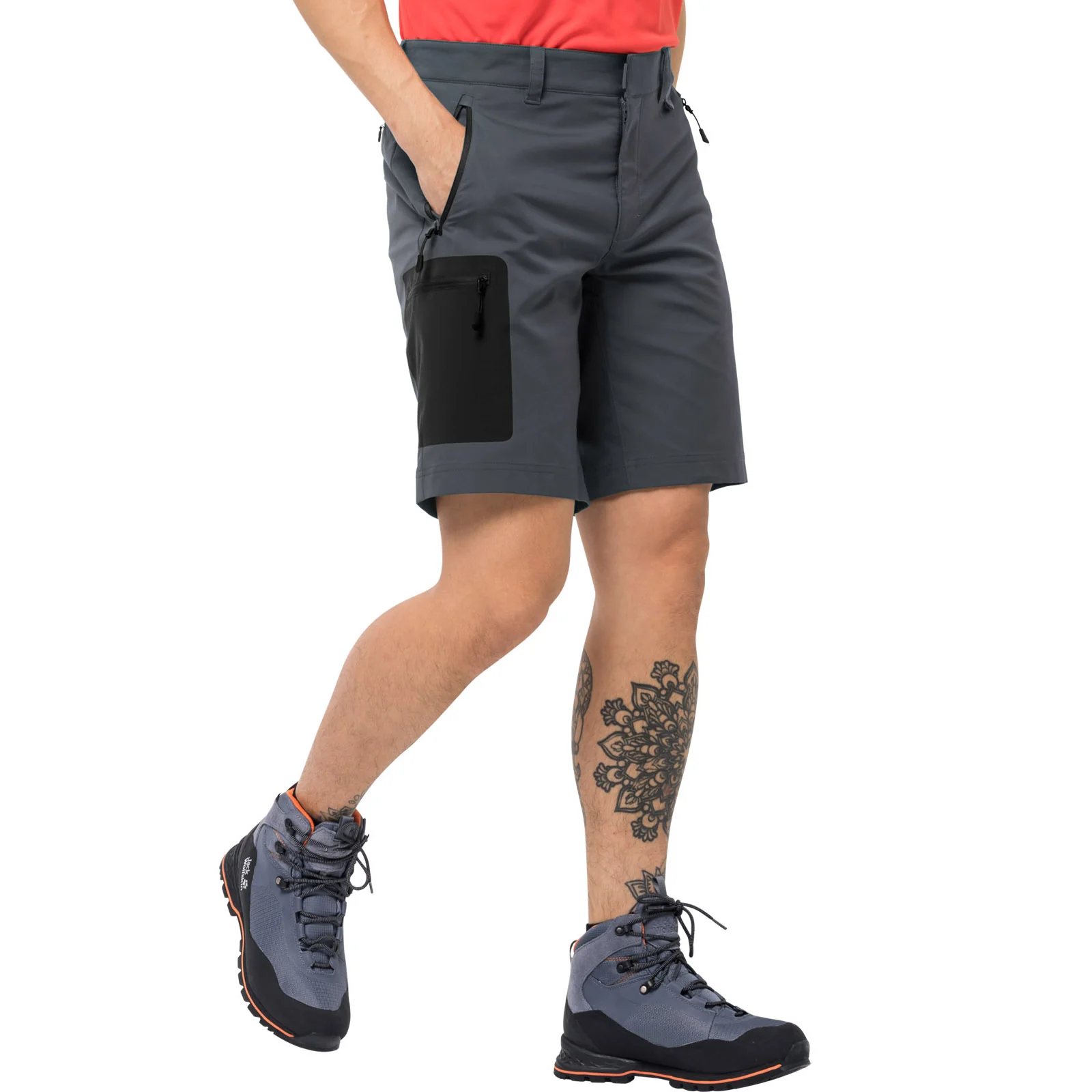 Jack Wolfskin Mens Active Track Softshell Shorts - Image 5