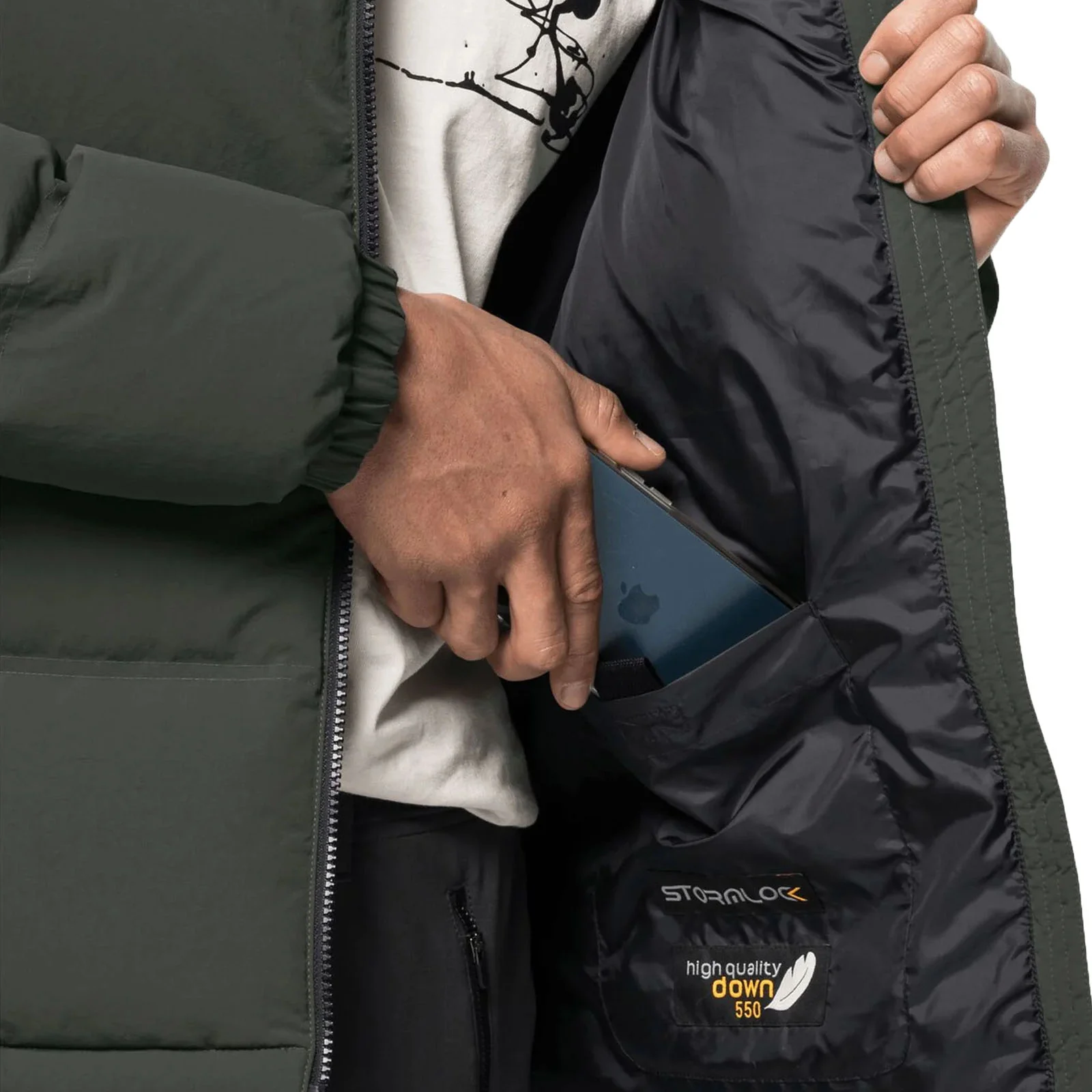 Jack Wolfskin Mens Alex  Down Jacket Coat - Image 20