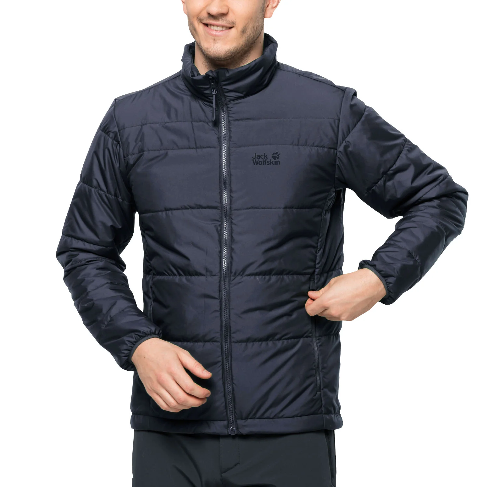 Jack Wolfskin Mens Bergland 3in1 Waterproof Insulated Jacket - Image 8