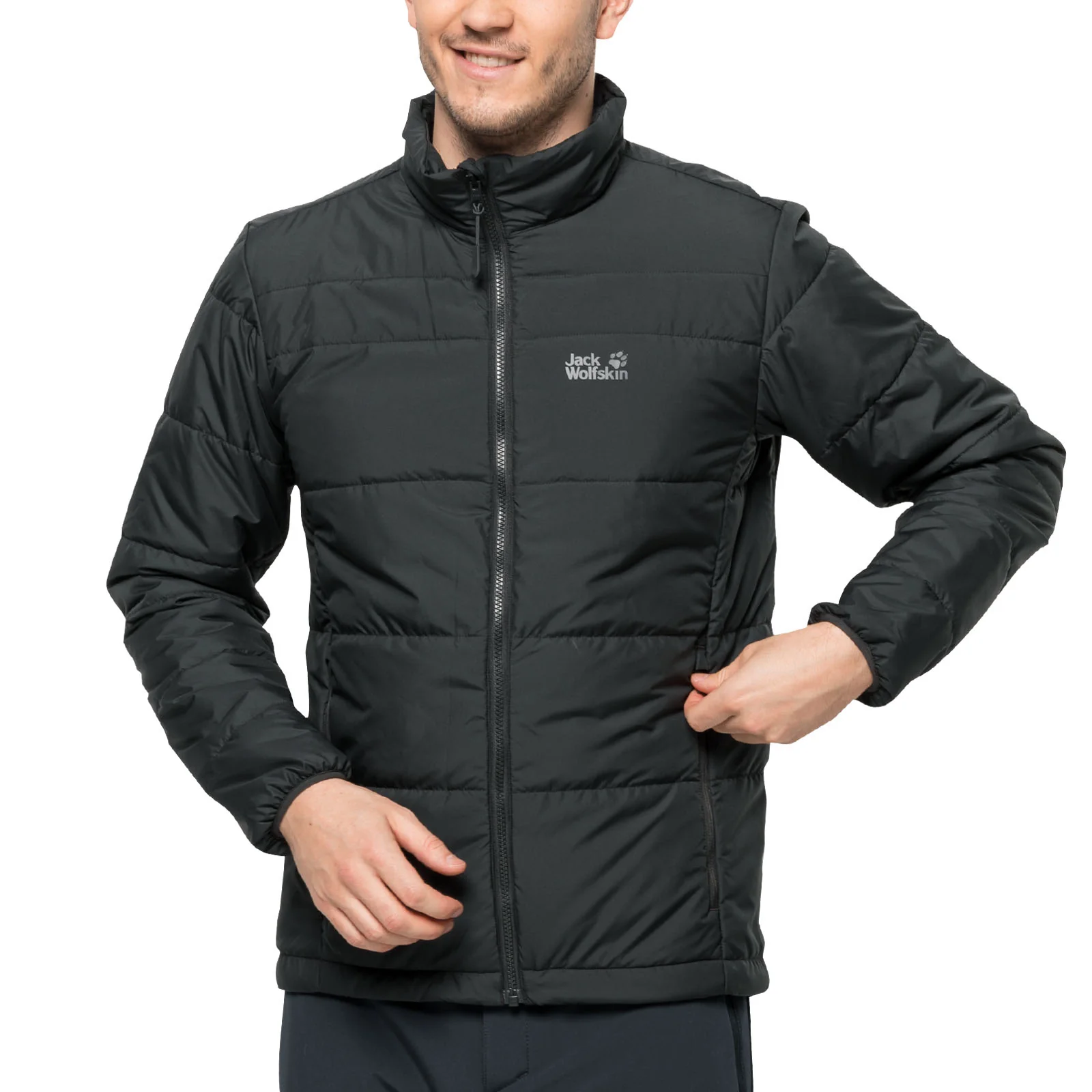 Jack Wolfskin Mens Bergland 3in1 Waterproof Insulated Jacket - Image 9