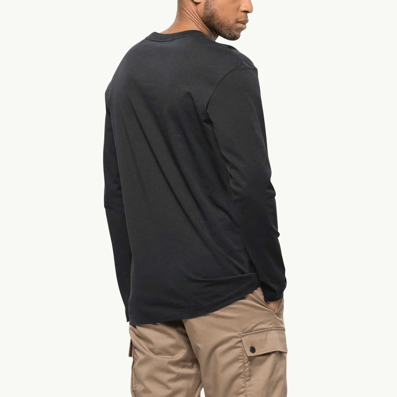 Jack Wolfskin Mens Essential Long Sleeve T-Shirt - Image 7