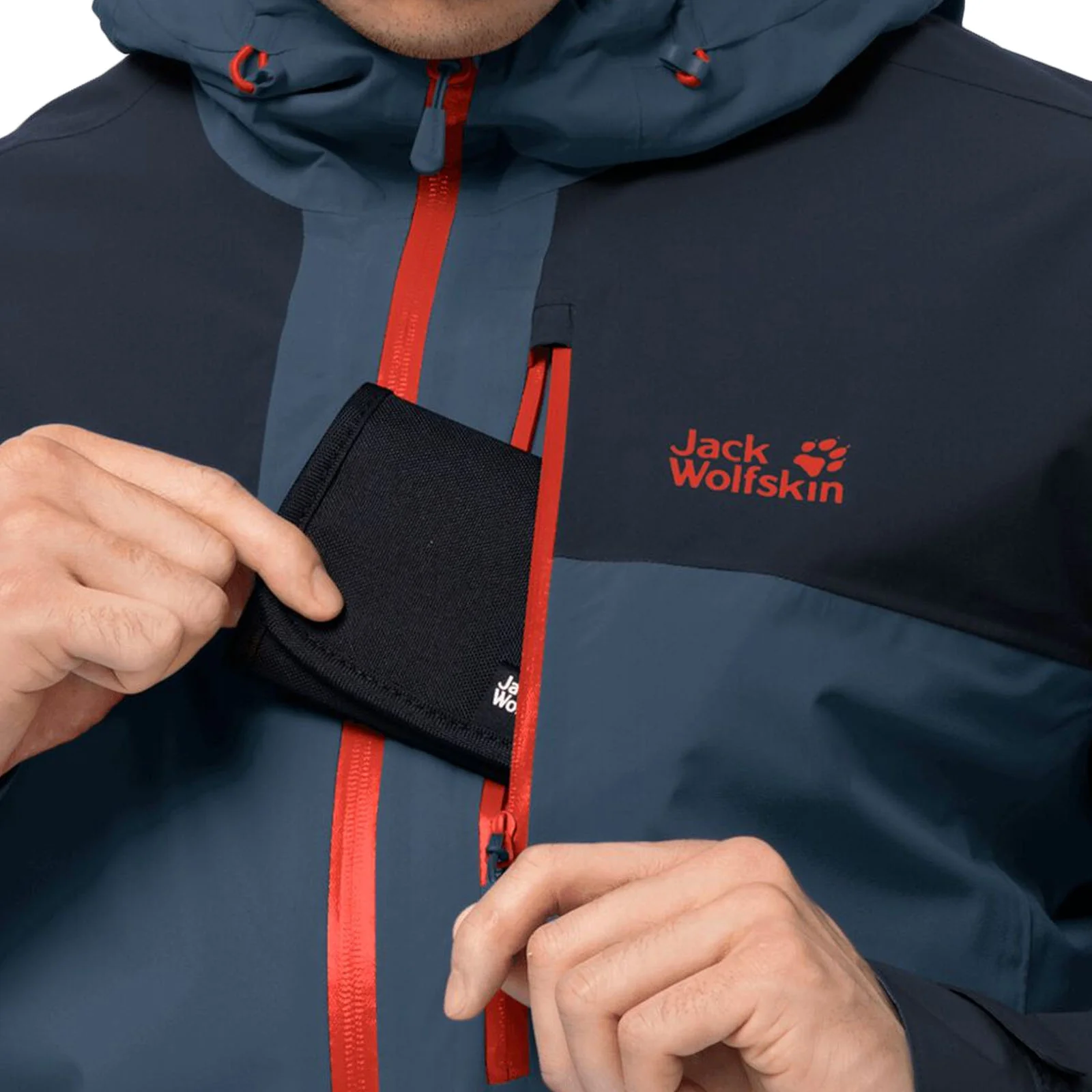 Jack Wolfskin Mens Go Hike Hardshell Waterproof Jacket - Image 6