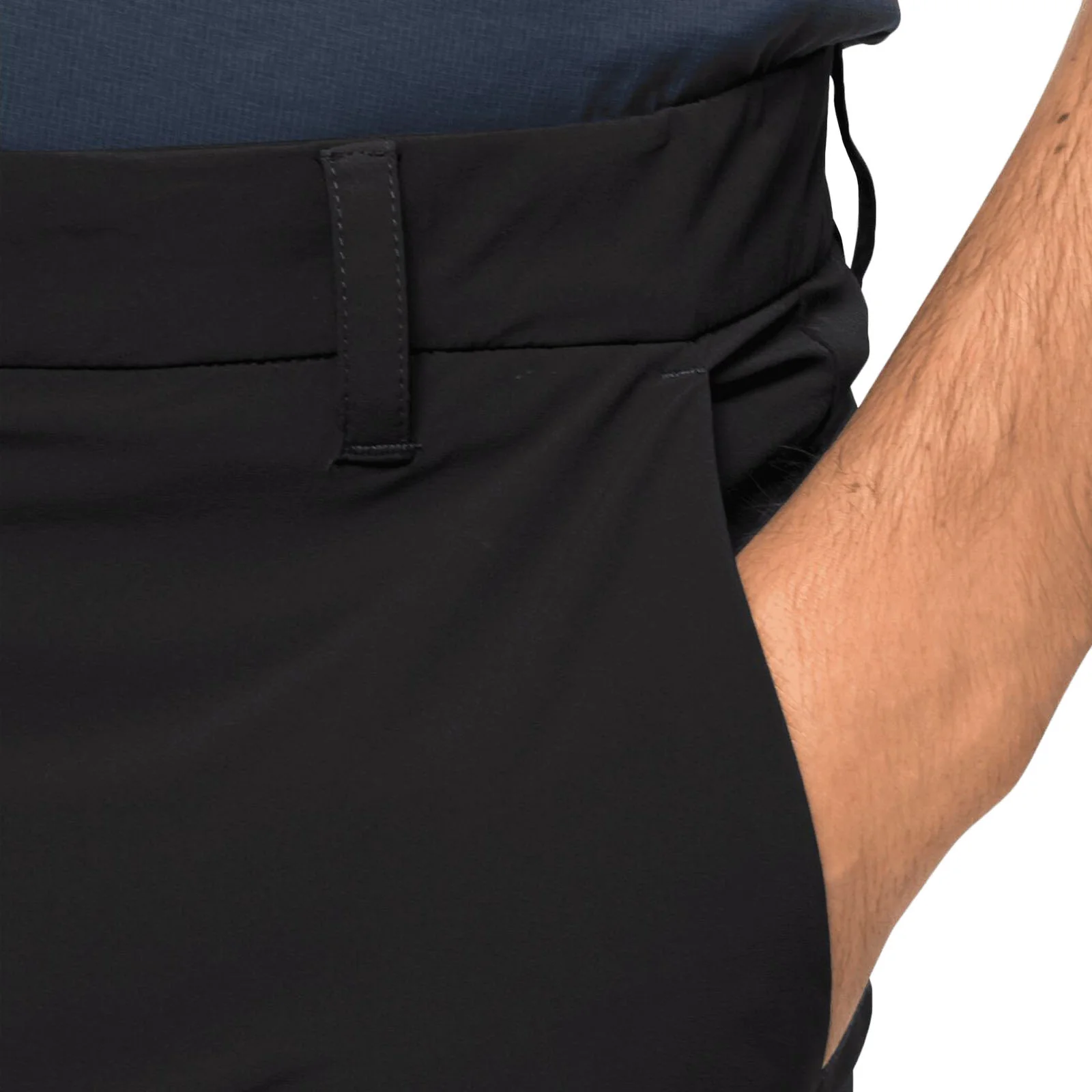 Jack Wolfskin Mens Pack & Go Walking Trousers - Black - Image 4