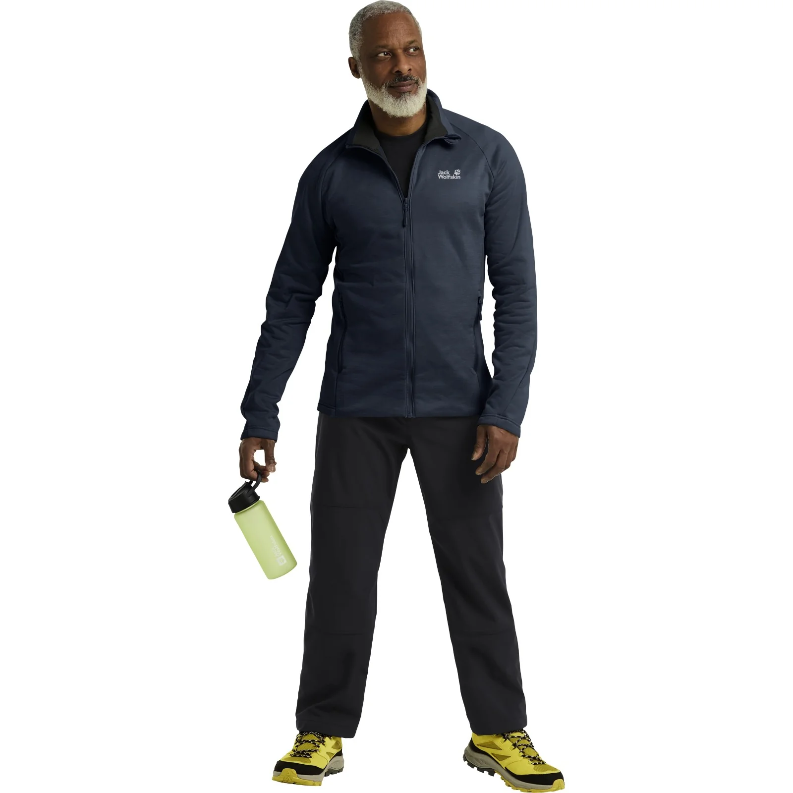 Jack Wolfskin Mens Peak District Full Zip Fleece - Image 7