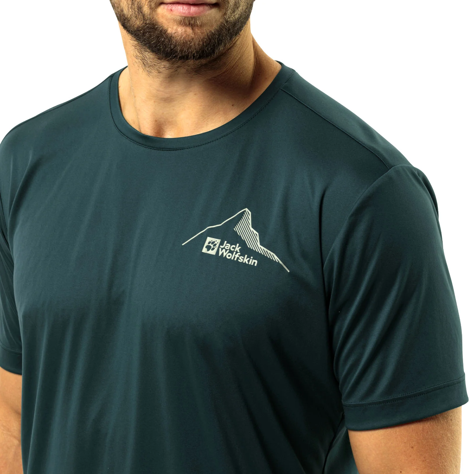 Jack Wolfskin Mens Peak Graphic Short Sleeve T-Shirt - Image 12