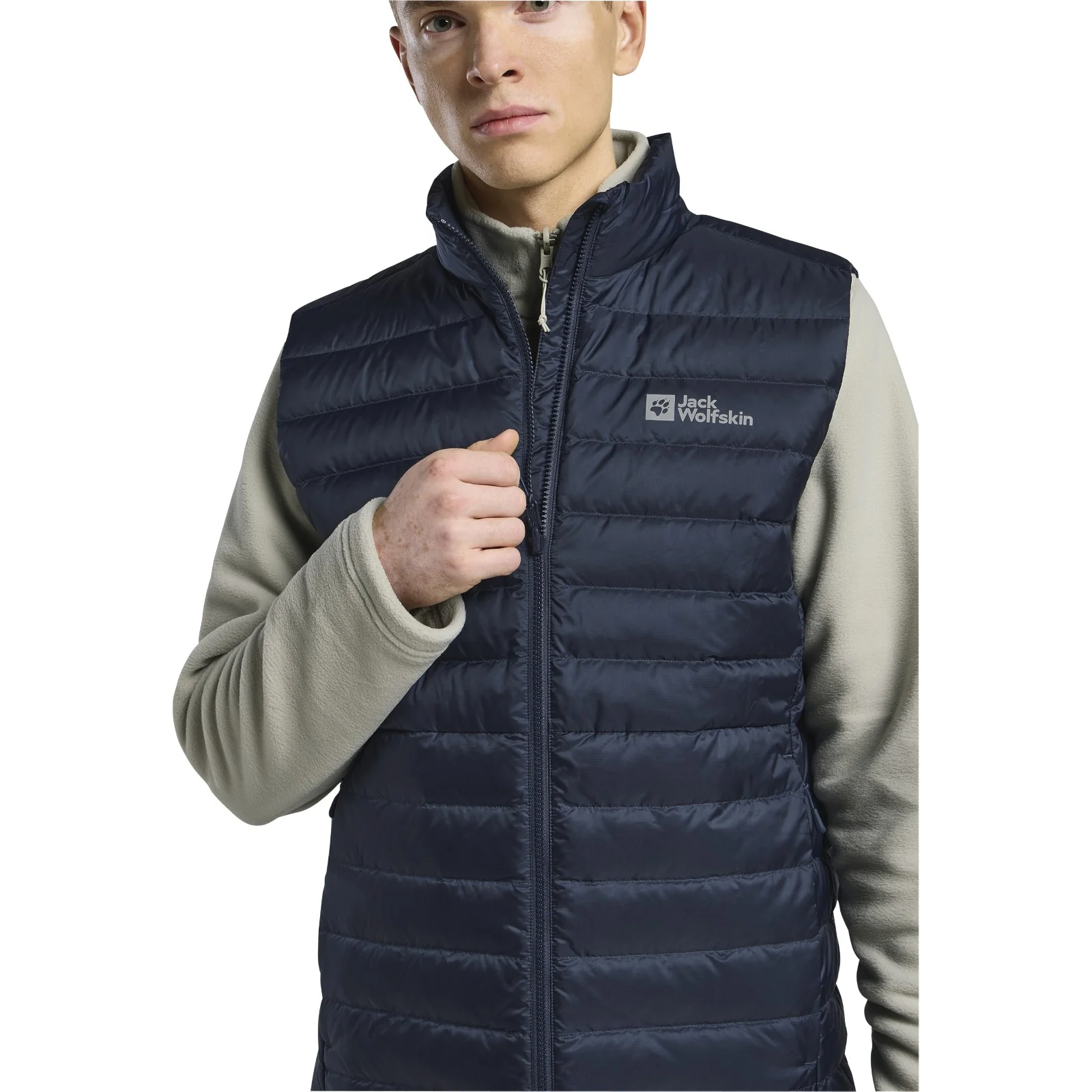 Jack Wolfskin Mens Pilvi Down Padded Water Repellent Gilet - Image 11